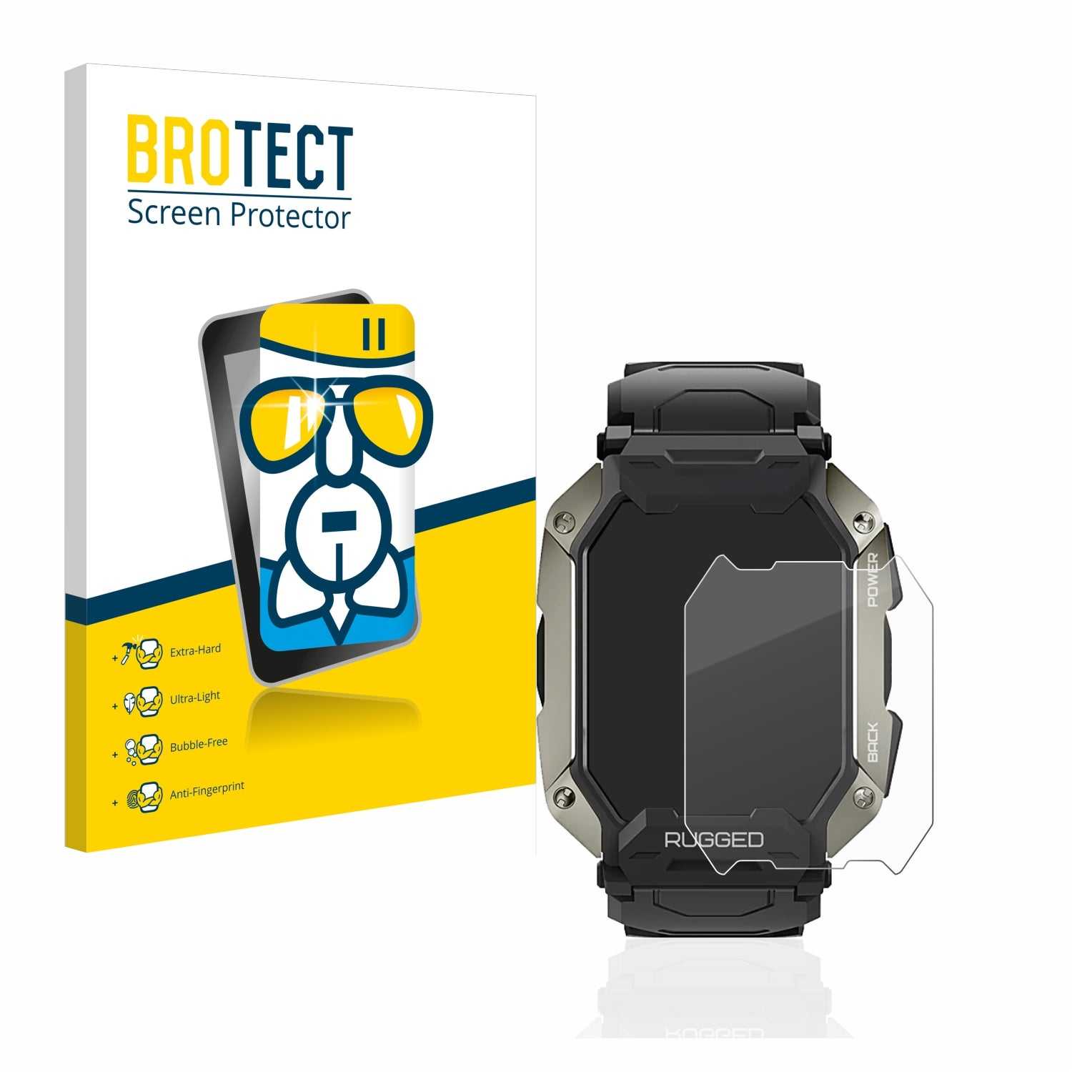 ScreenShield, Nano Glass Screen Protector for Kospet Tank M1 Pro