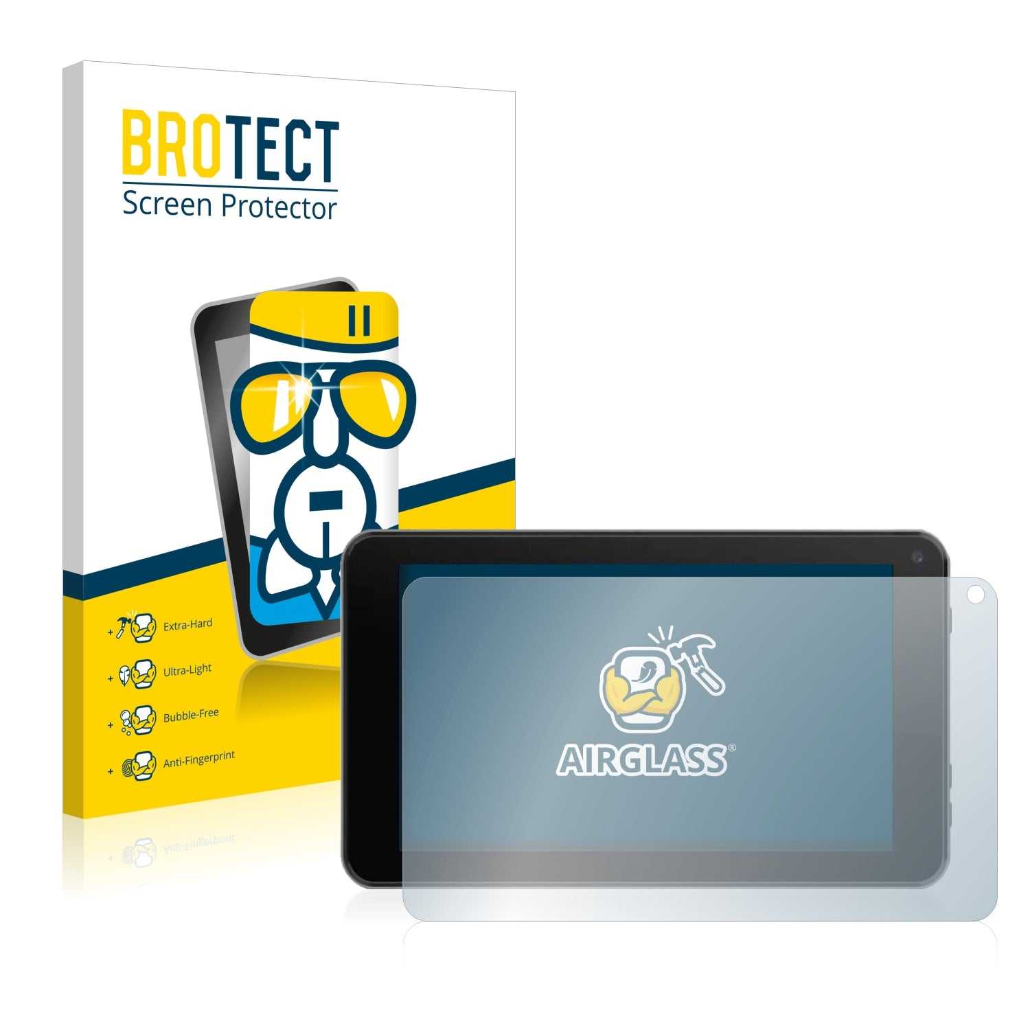 ScreenShield, Nano Glass Screen Protector for Logicom La Tab 75