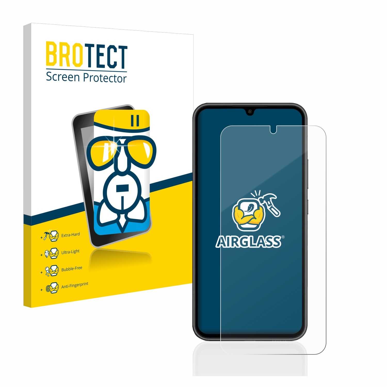 ScreenShield, Nano Glass Screen Protector for Samsung Galaxy A34 5G