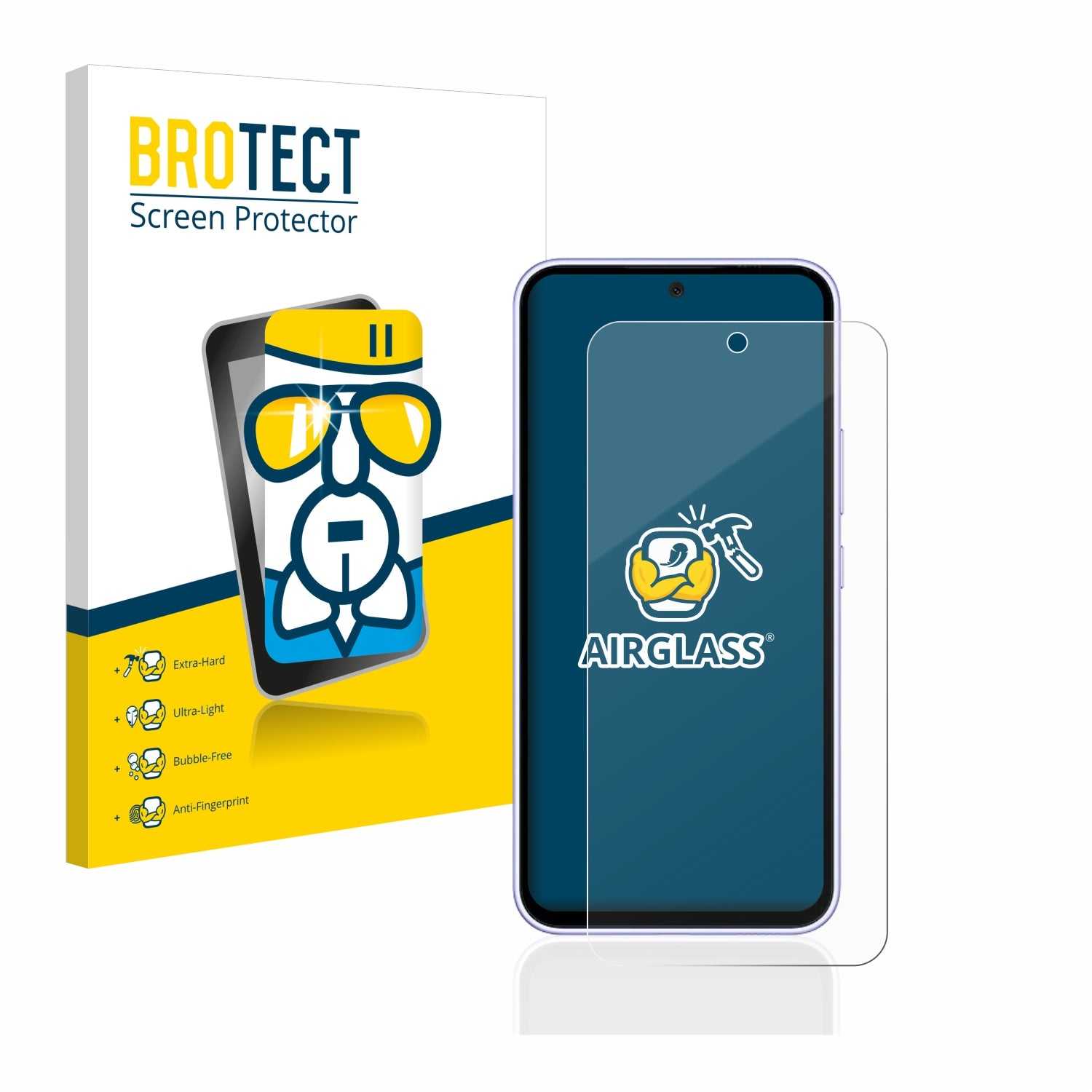 ScreenShield, Nano Glass Screen Protector for Samsung Galaxy A54