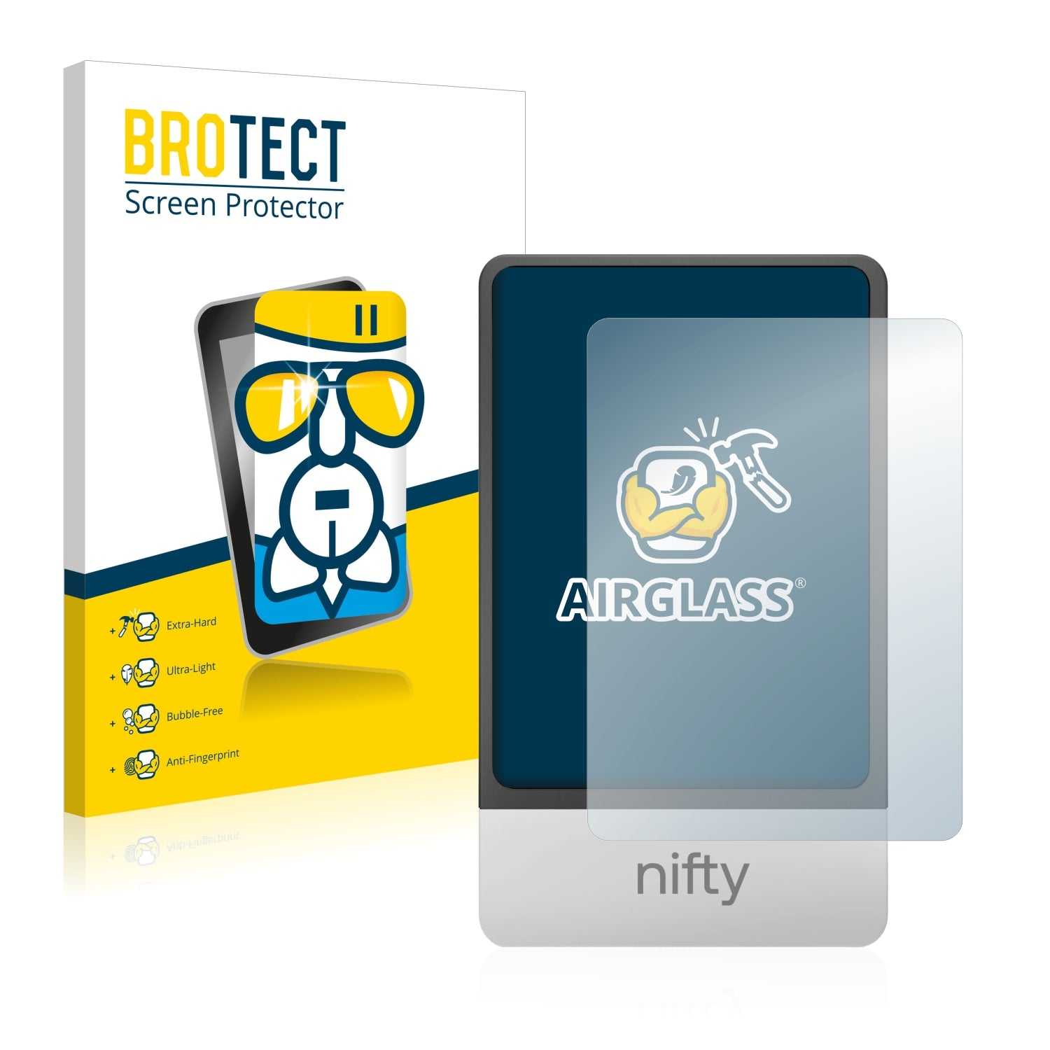 ScreenShield, Nano Glass Screen Protector for SecuX Nifty