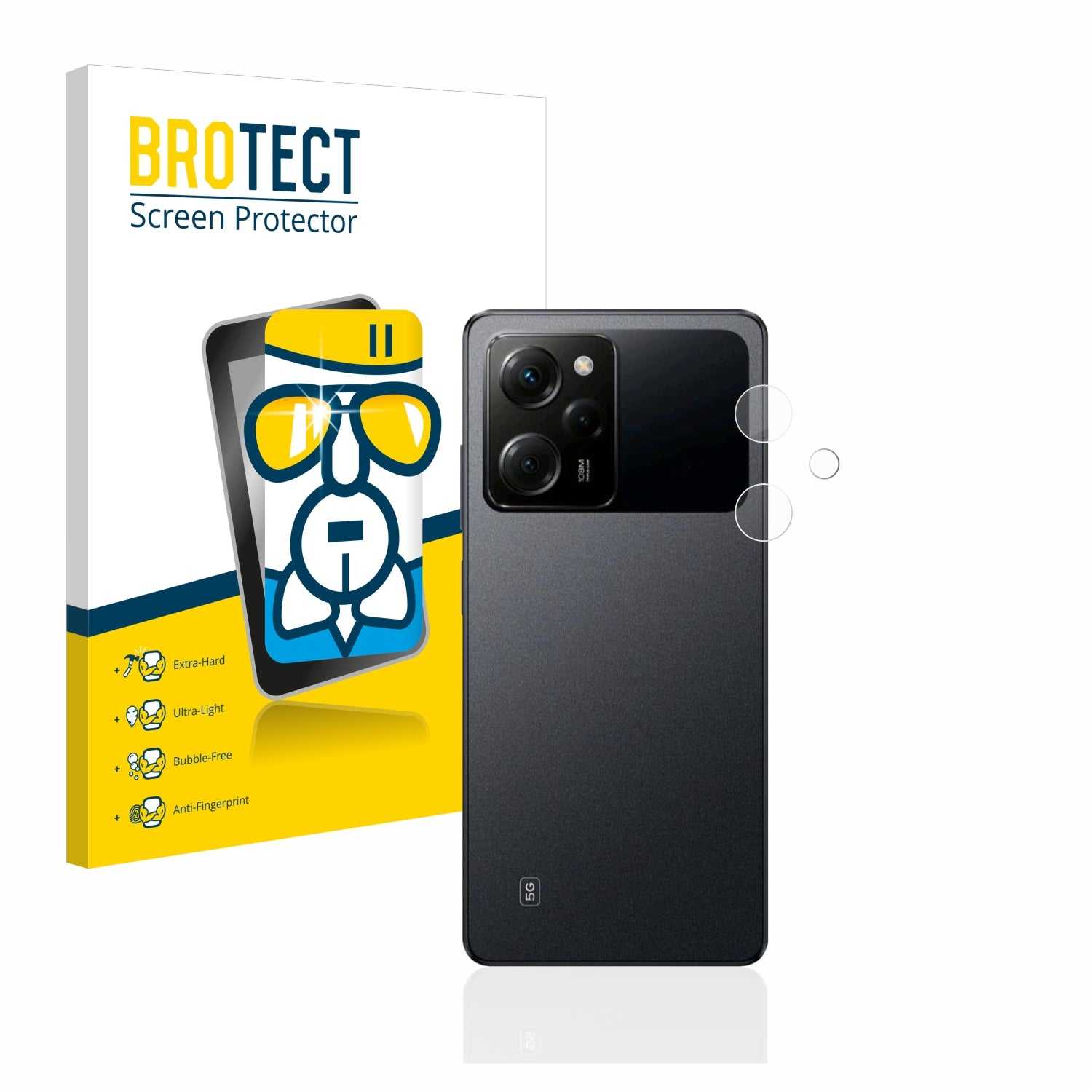 ScreenShield, Nano Glass Screen Protector for Xiaomi Poco X5 Pro (Camera)