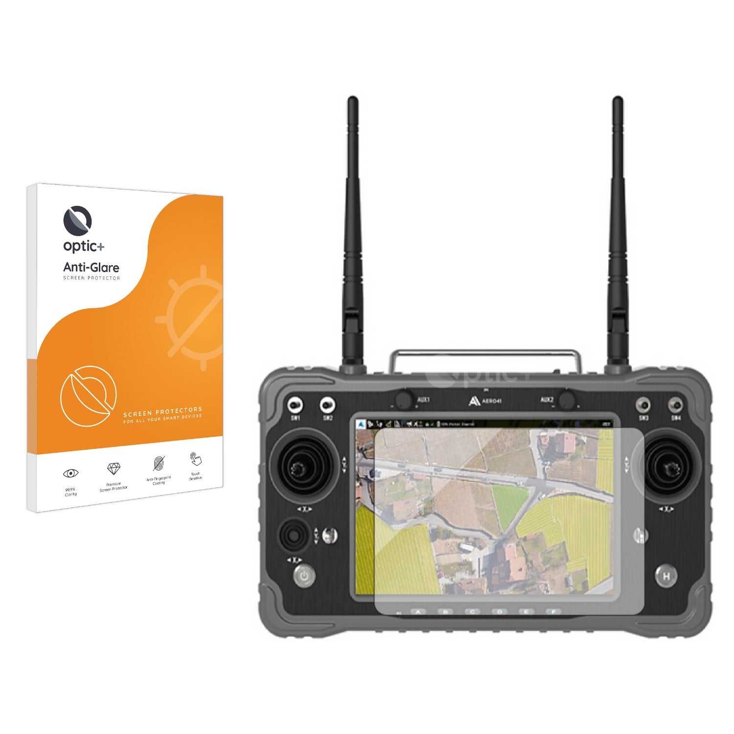 ScreenShield, Optic+ Anti-Glare Screen Protector for AERO41 MCI -Mission Control Interface 7