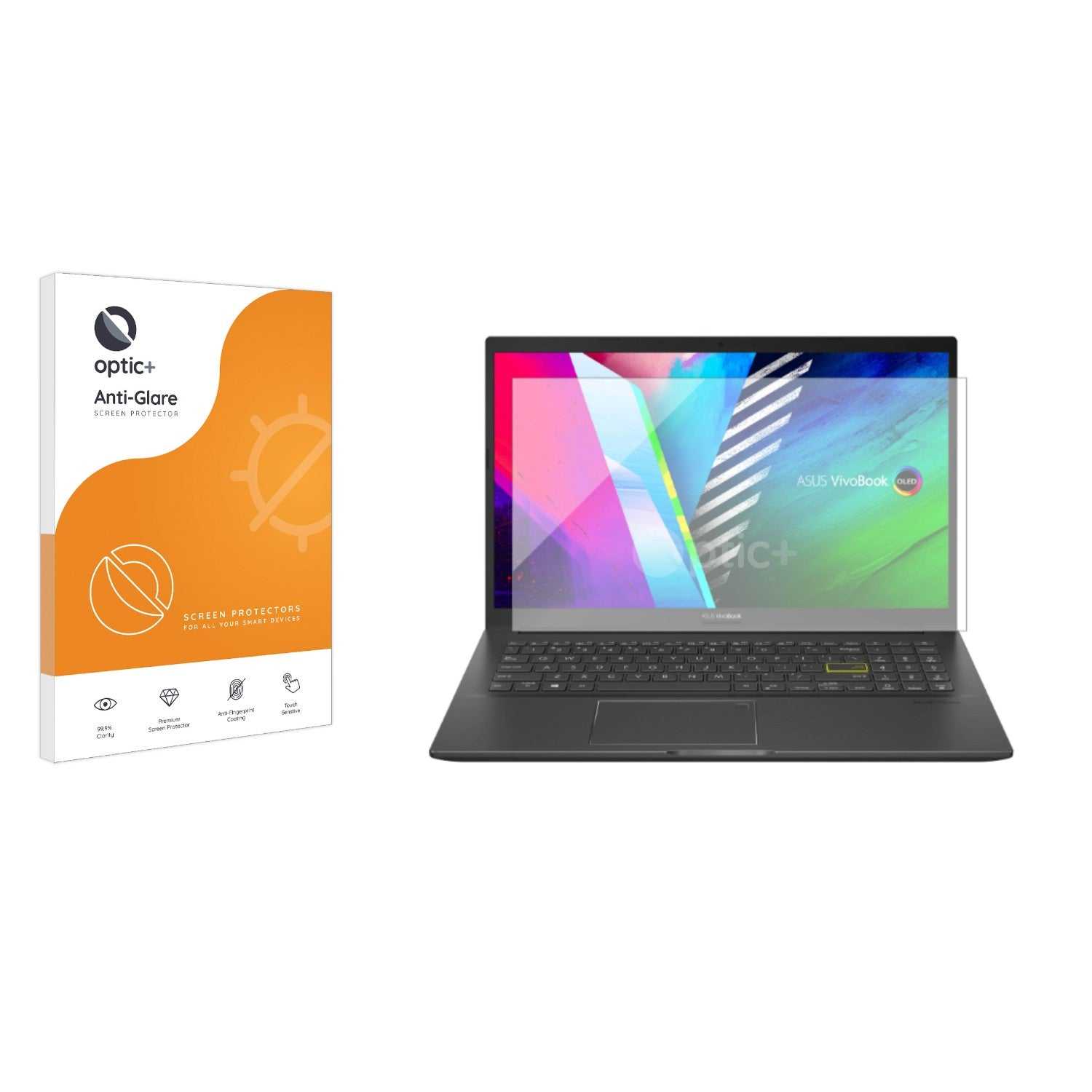 ScreenShield, Optic+ Anti-Glare Screen Protector for ASUS Vivobook 15 OLED