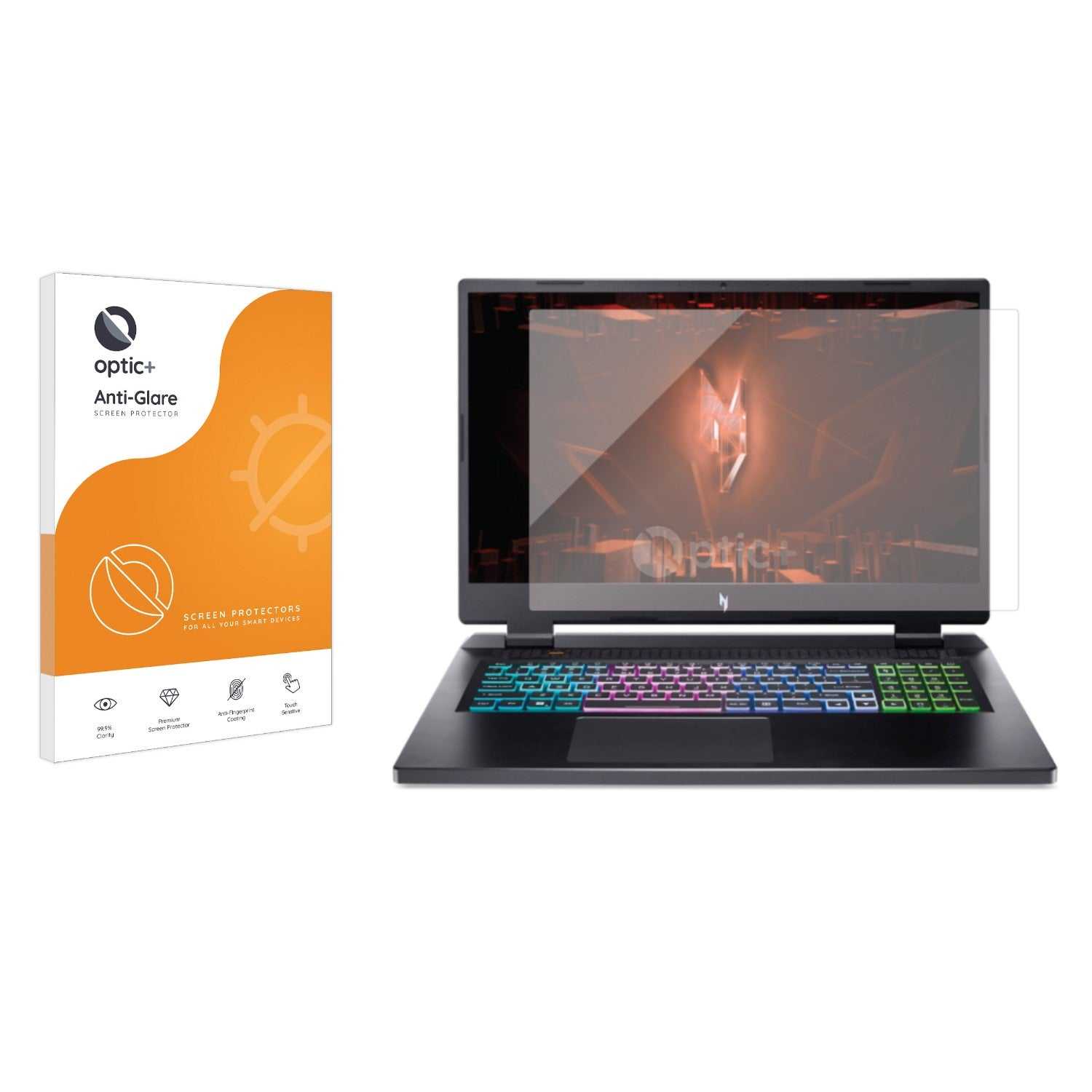 ScreenShield, Optic+ Anti-Glare Screen Protector for Acer Nitro 17