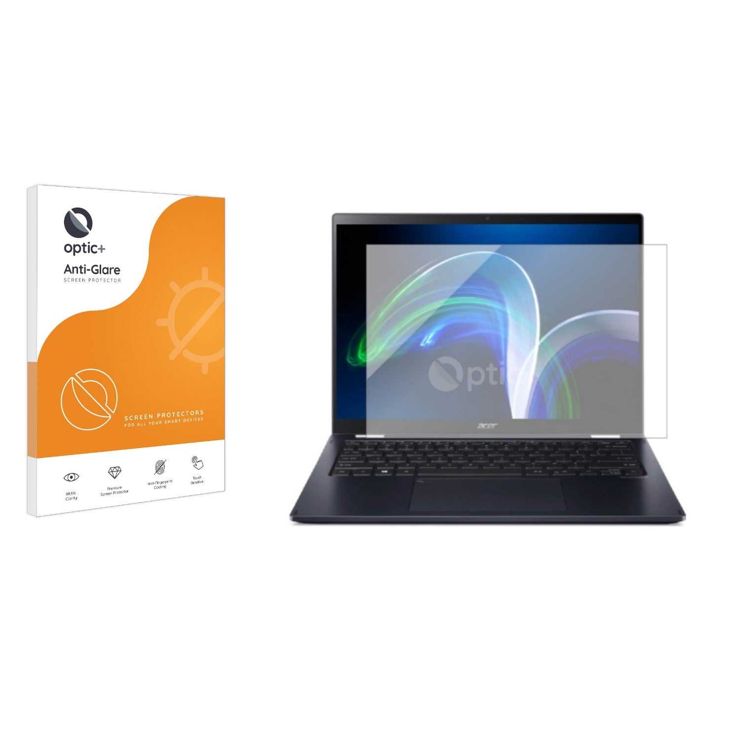 ScreenShield, Optic+ Anti-Glare Screen Protector for Acer TravelMate Spin P6 TMP614RN-52