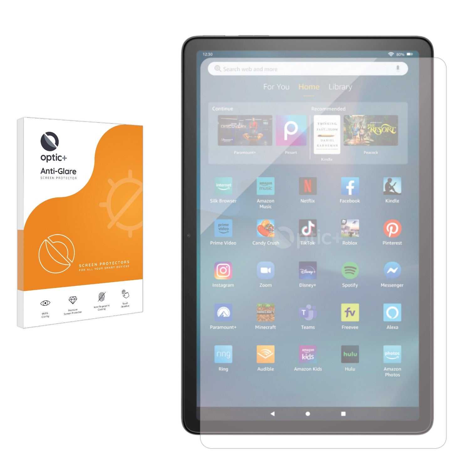 ScreenShield, Optic+ Anti-Glare Screen Protector for Amazon Fire Max 11