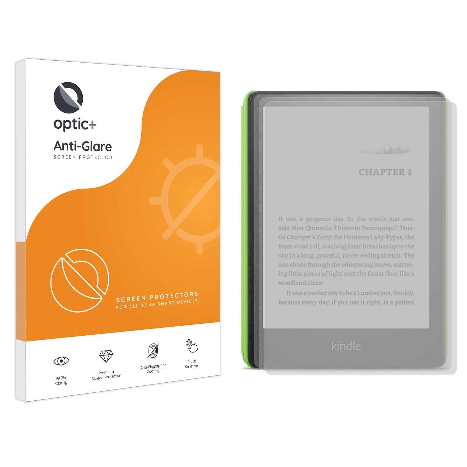ScreenShield, Optic+ Anti-Glare Screen Protector for Amazon Kindle Paperwhite Kids (2021) 3pk
