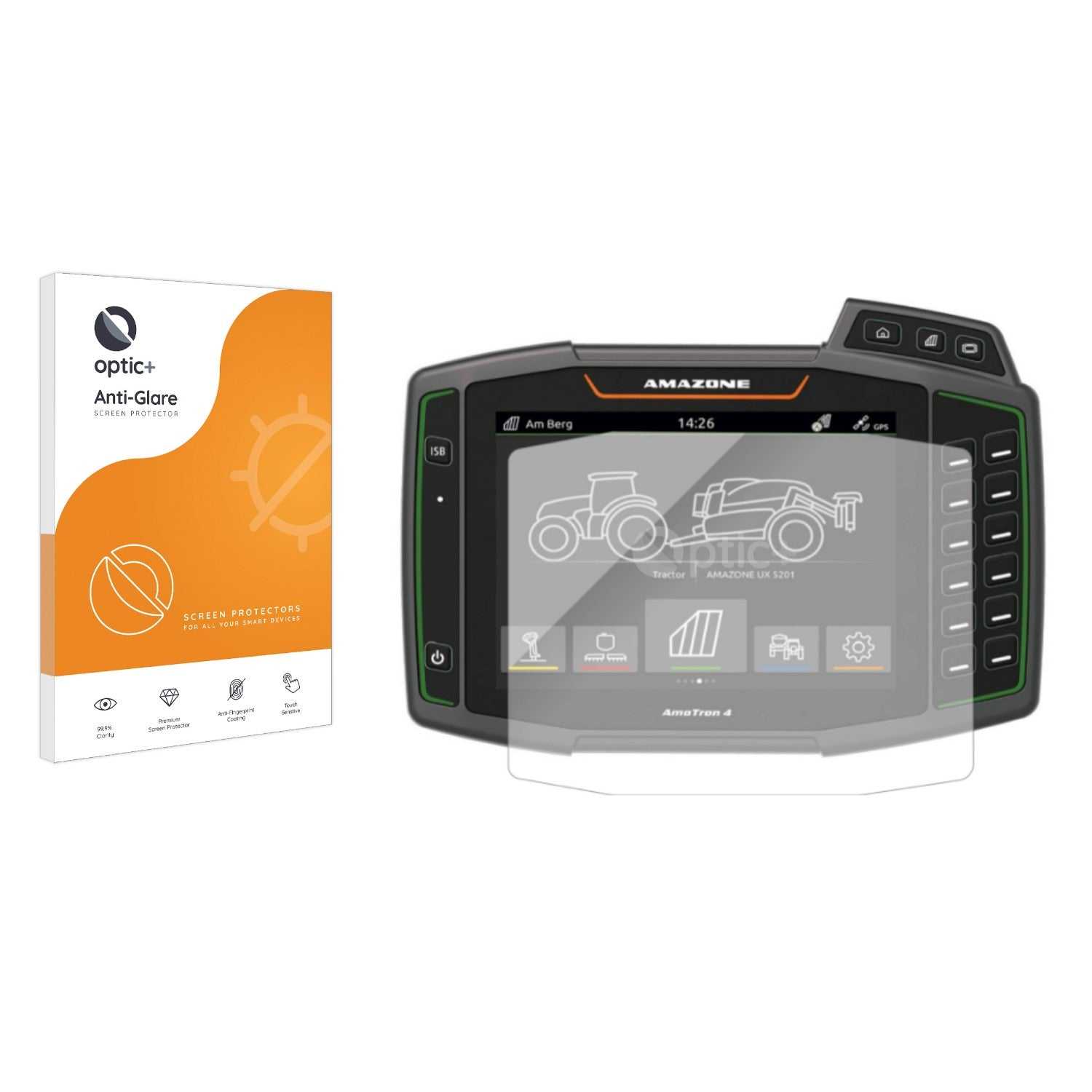 ScreenShield, Optic+ Anti-Glare Screen Protector for Amazone AmaTron 4