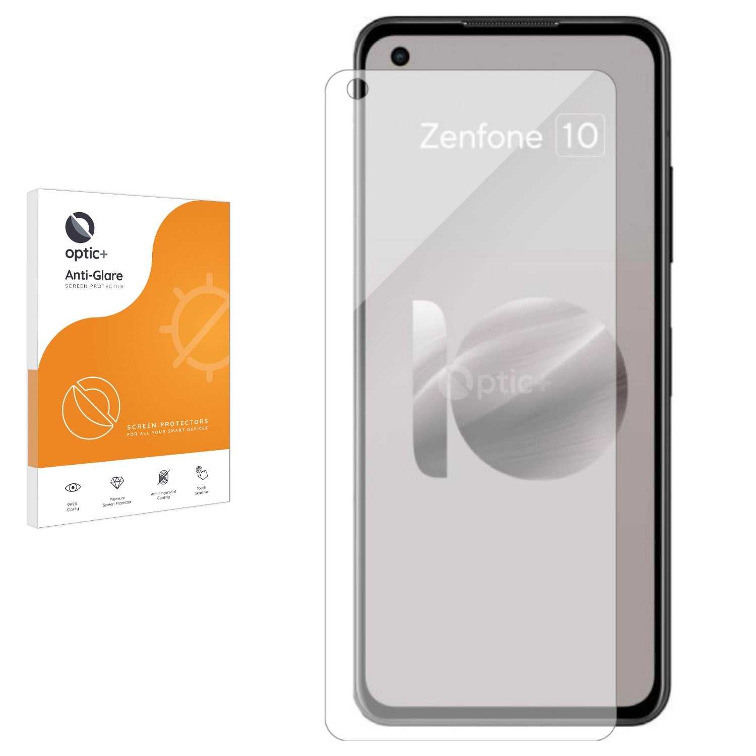 ScreenShield, Optic+ Anti-Glare Screen Protector for Asus ZenFone 10