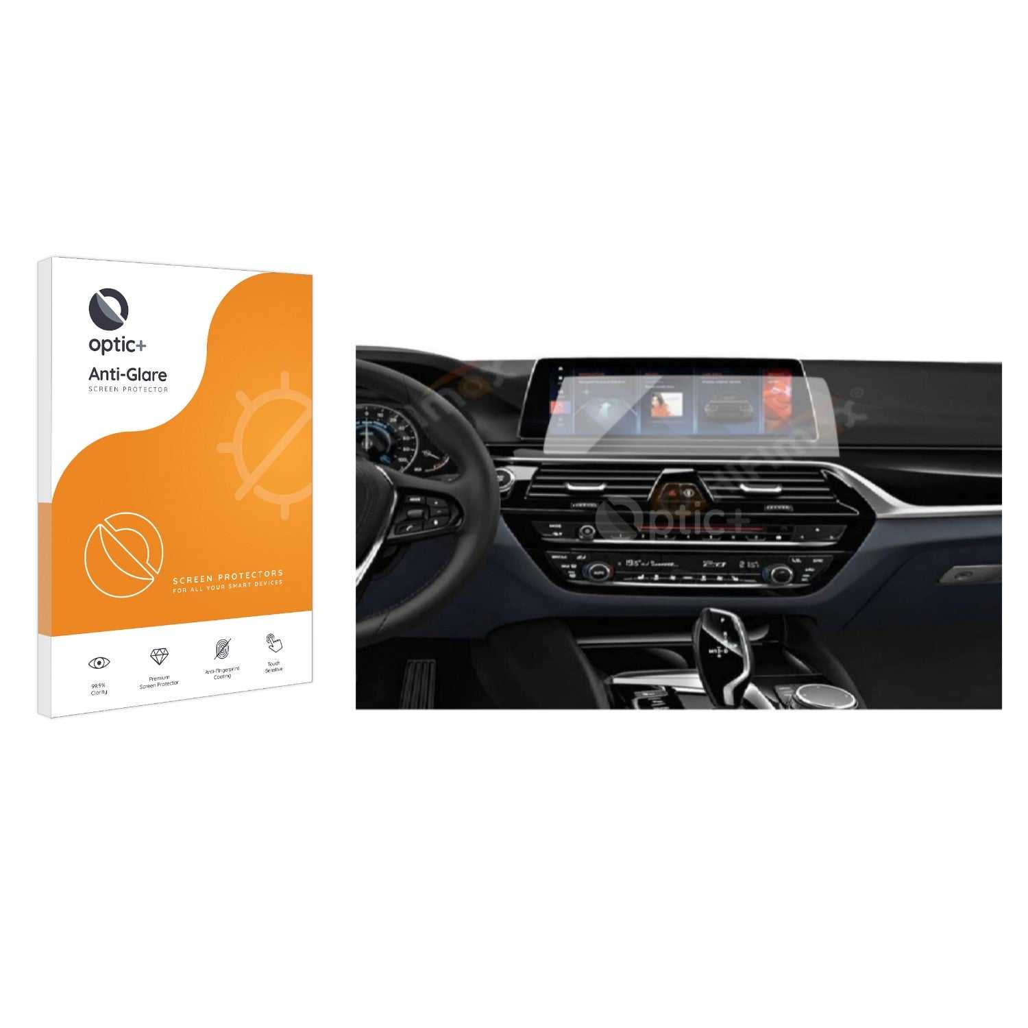 ScreenShield, Optic+ Anti-Glare Screen Protector for BMW 5 G30/G31 2017-2019