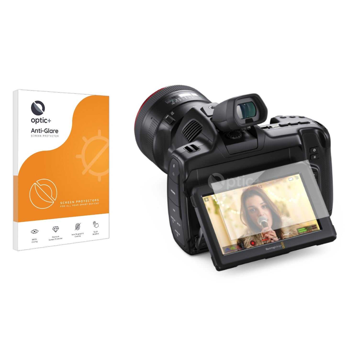 ScreenShield, Optic+ Anti-Glare Screen Protector for Blackmagic Pocket Cinema Camera 6K G2