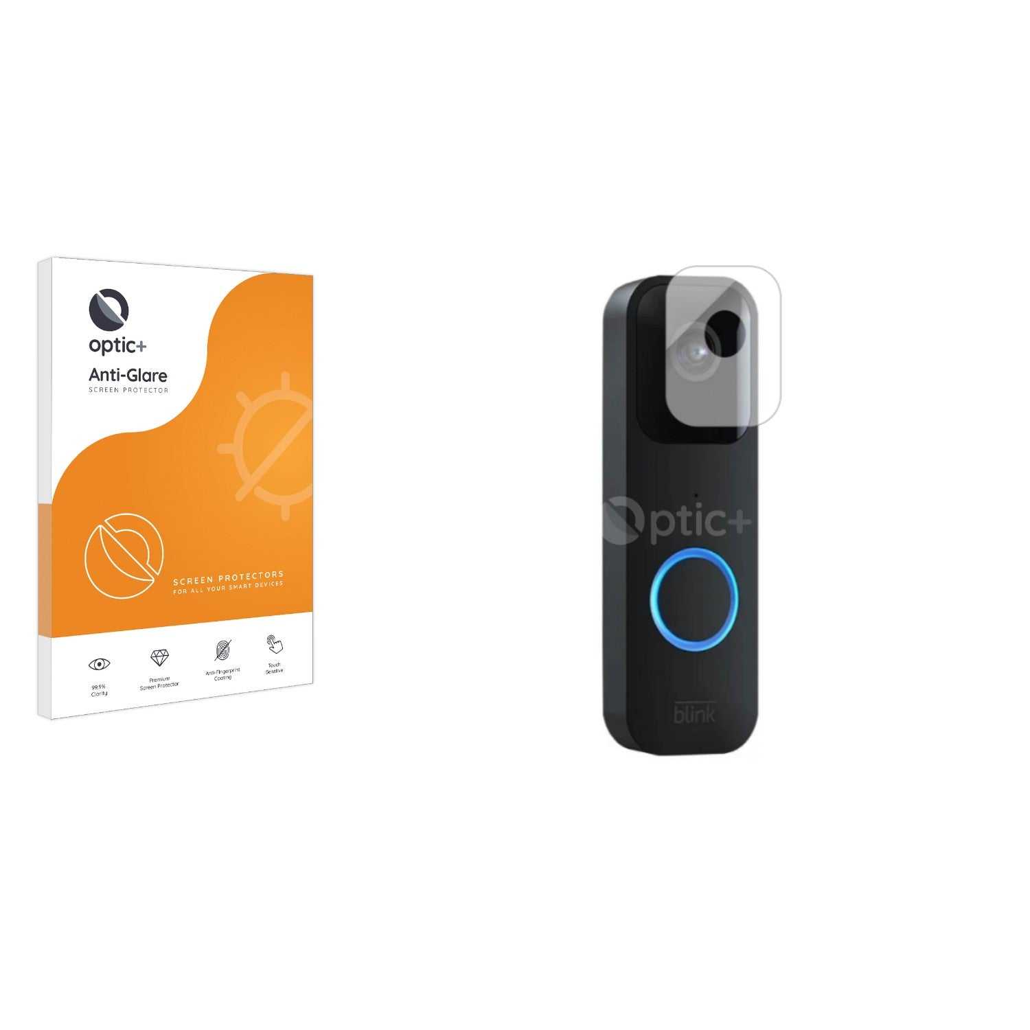 ScreenShield, Optic+ Anti-Glare Screen Protector for Blink Video Doorbell