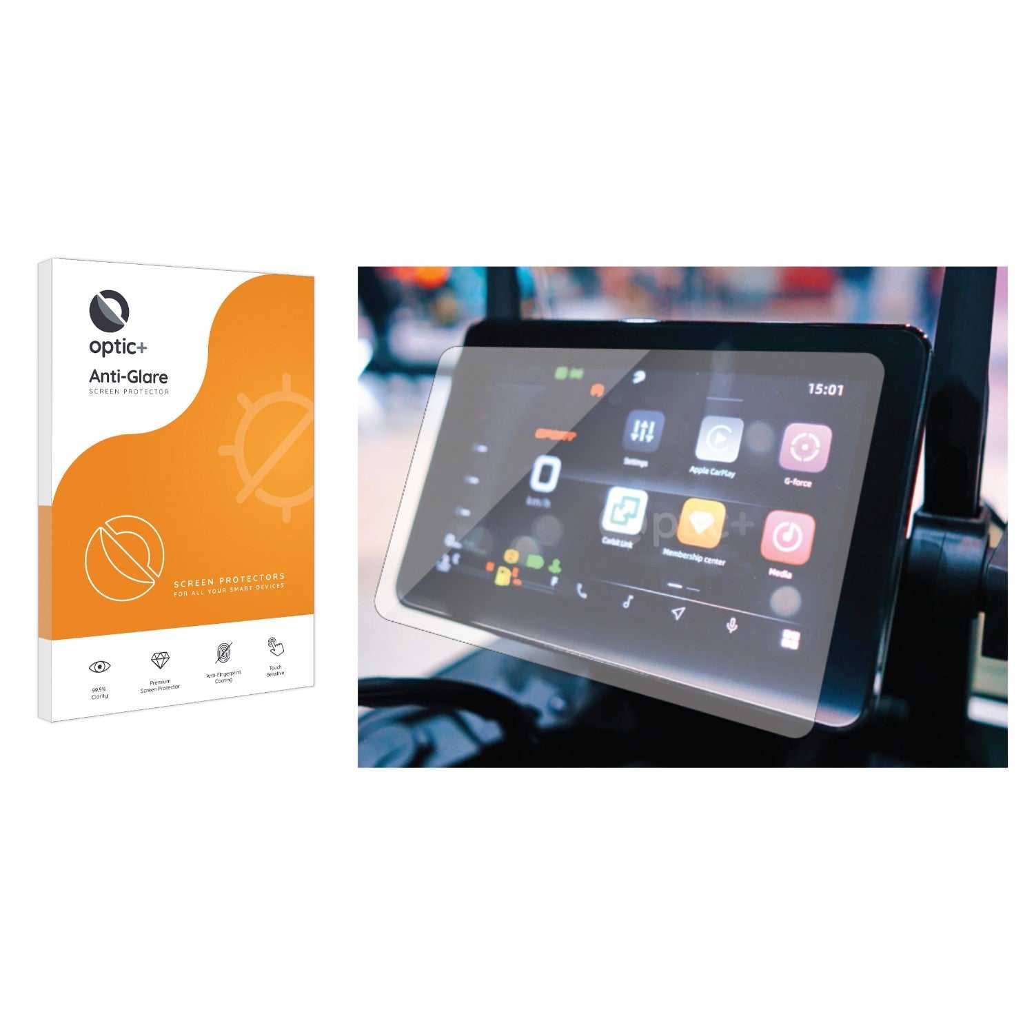 ScreenShield, Optic+ Anti-Glare Screen Protector for CFMoto 800MT Explore