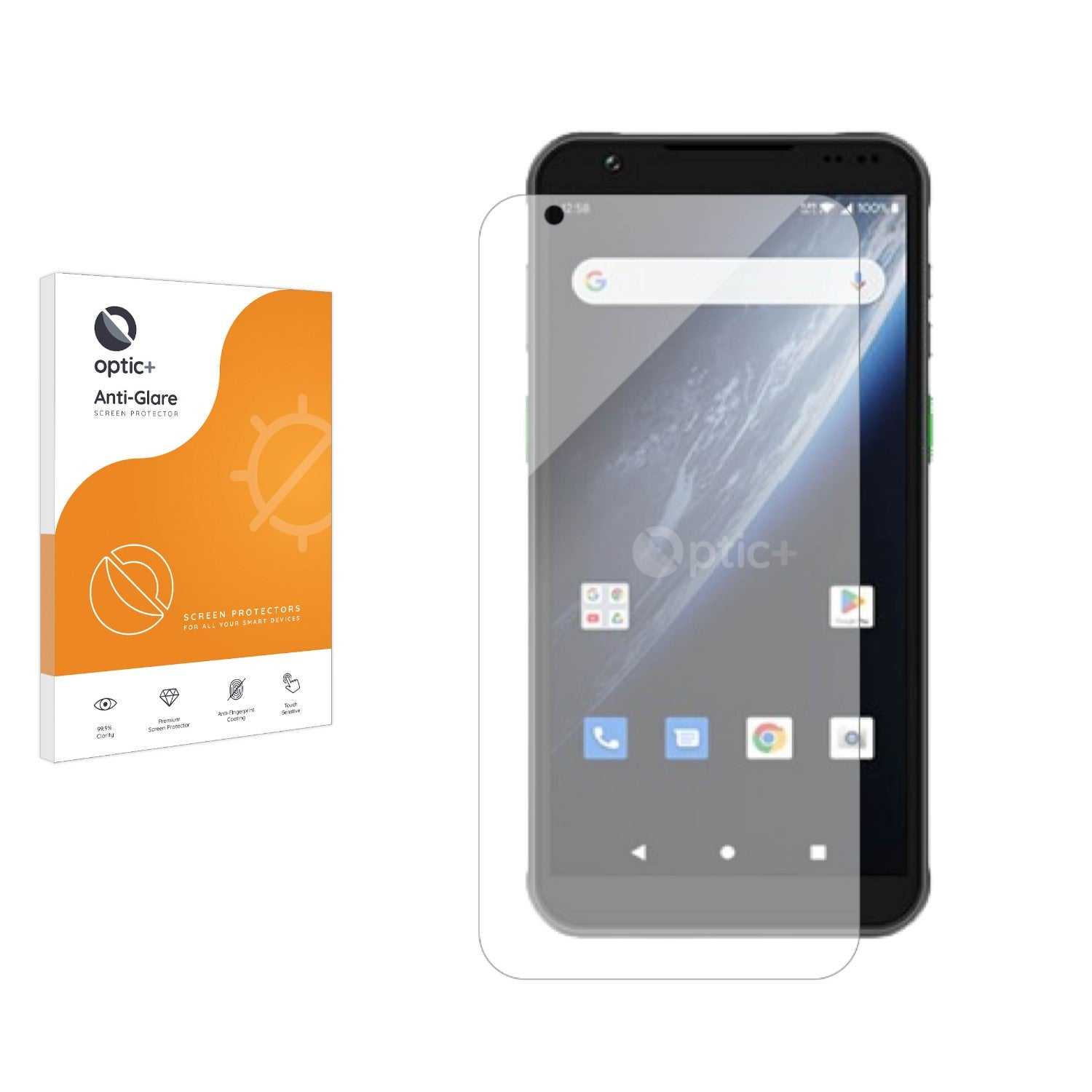 ScreenShield, Optic+ Anti-Glare Screen Protector for Chainway MC50