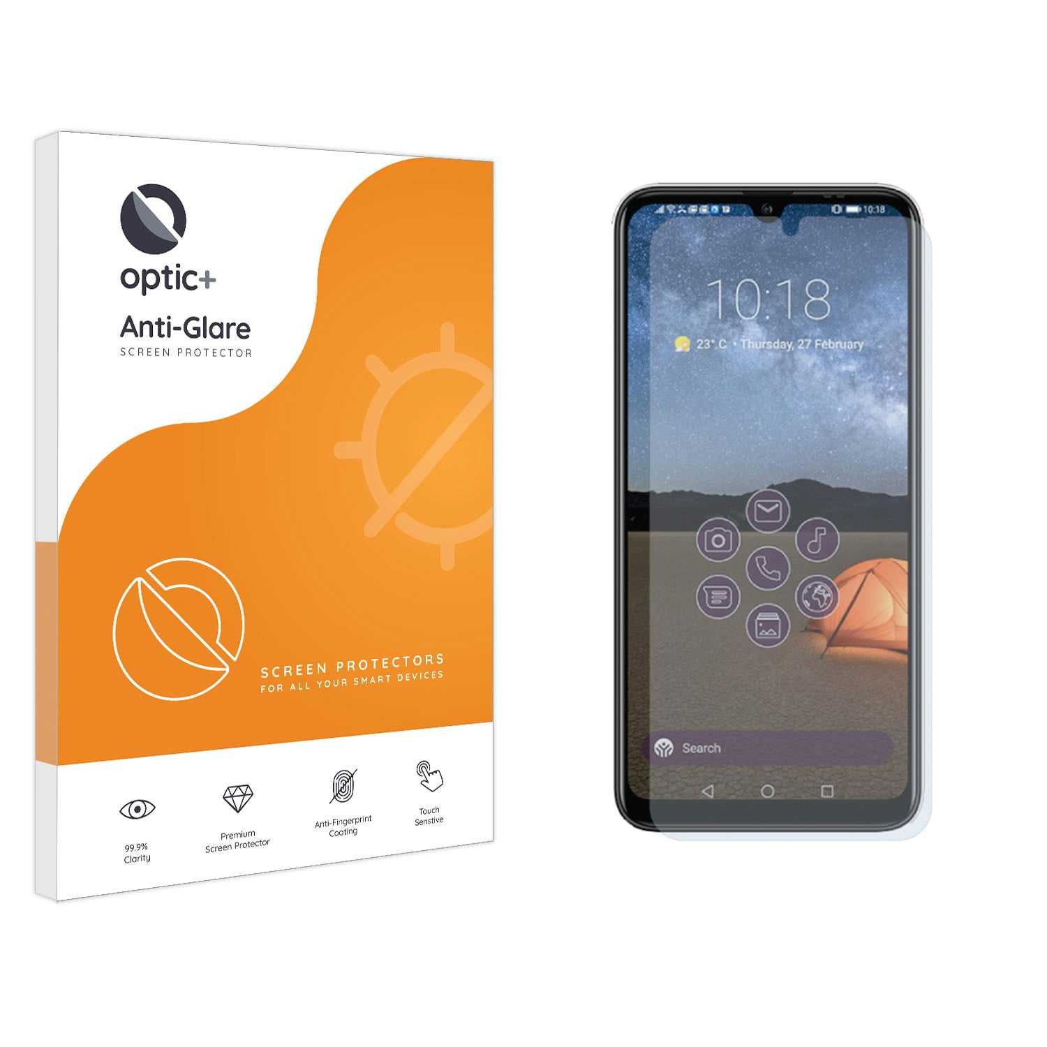 ScreenShield, Optic+ Anti-Glare Screen Protector for ClearPHONE 220