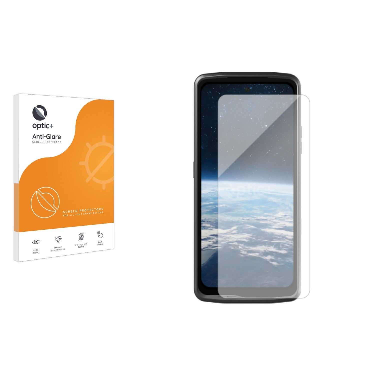 ScreenShield, Optic+ Anti-Glare Screen Protector for Crosscall Stellar X5