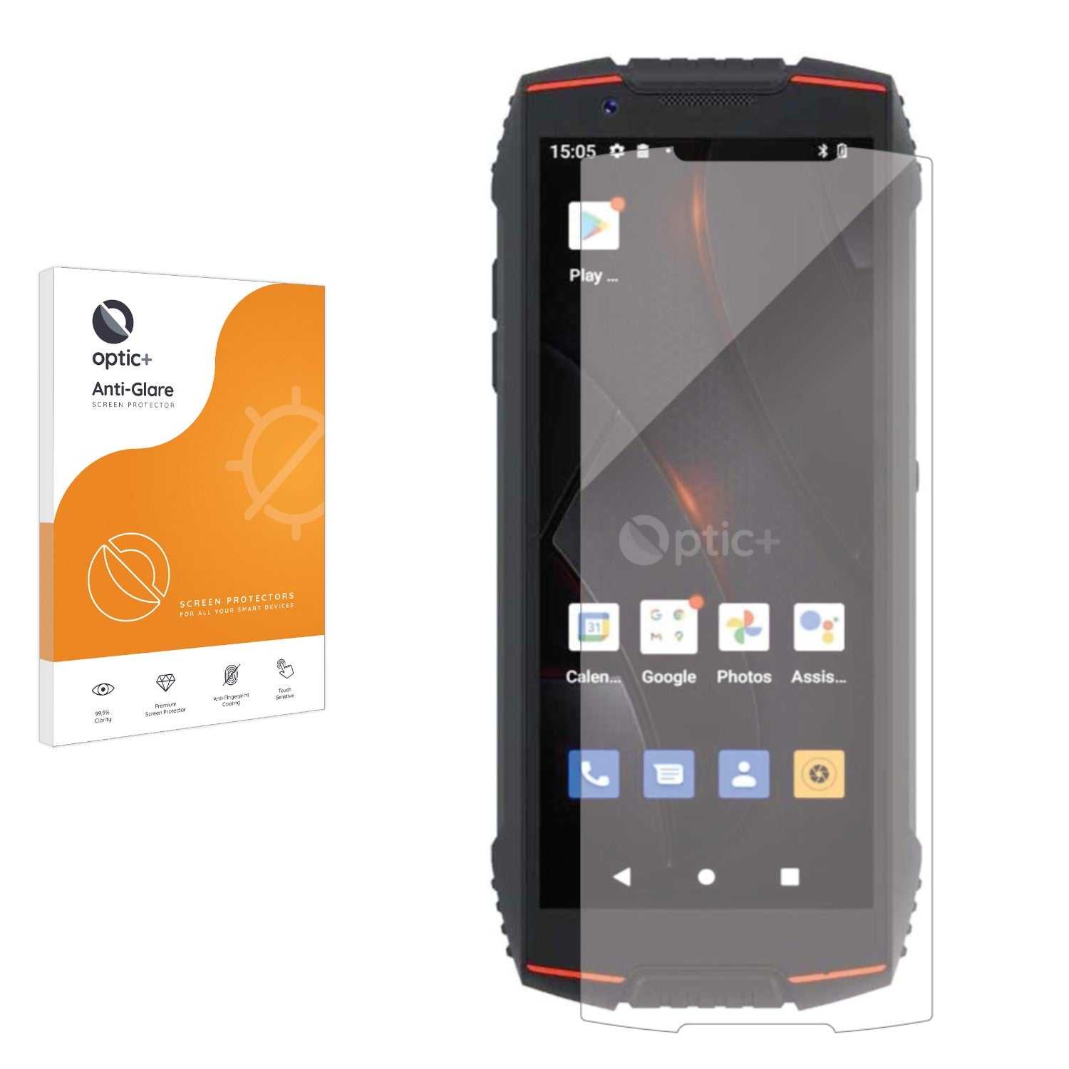 ScreenShield, Optic+ Anti-Glare Screen Protector for Cubot King Kong  Mini 3