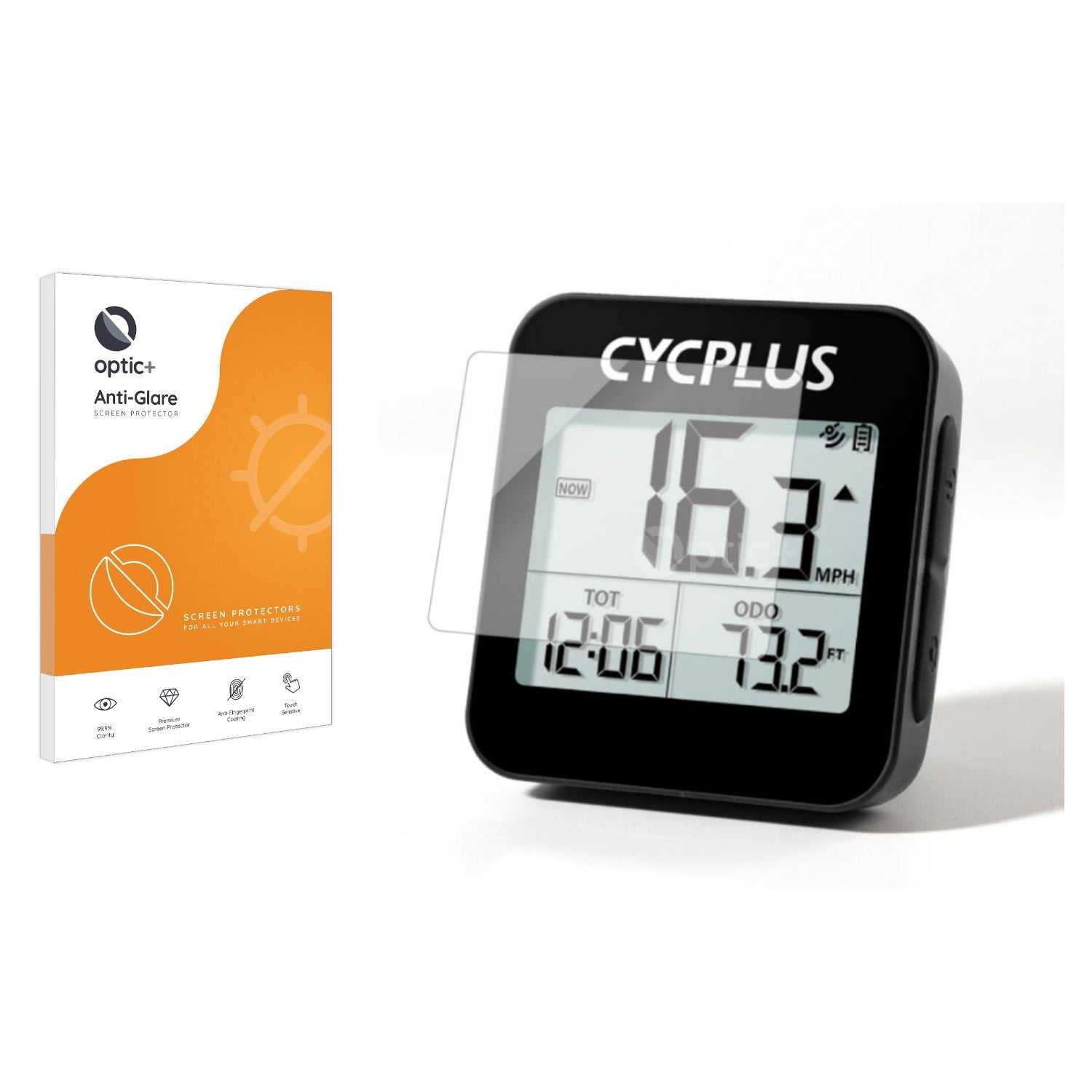 ScreenShield, Optic+ Anti-Glare Screen Protector for Cycplus GPS G1