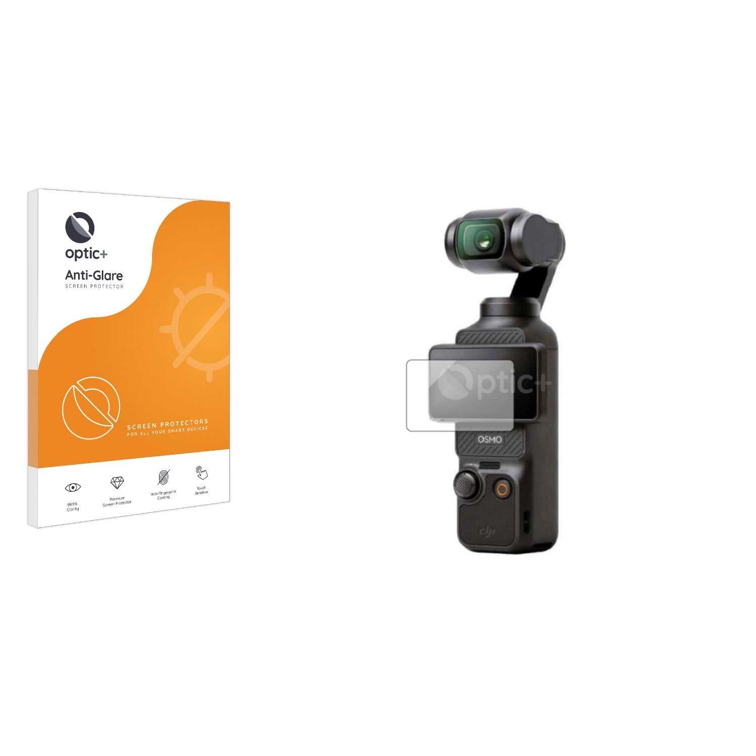 ScreenShield, Optic+ Anti-Glare Screen Protector for DJI Osmo Pocket 3