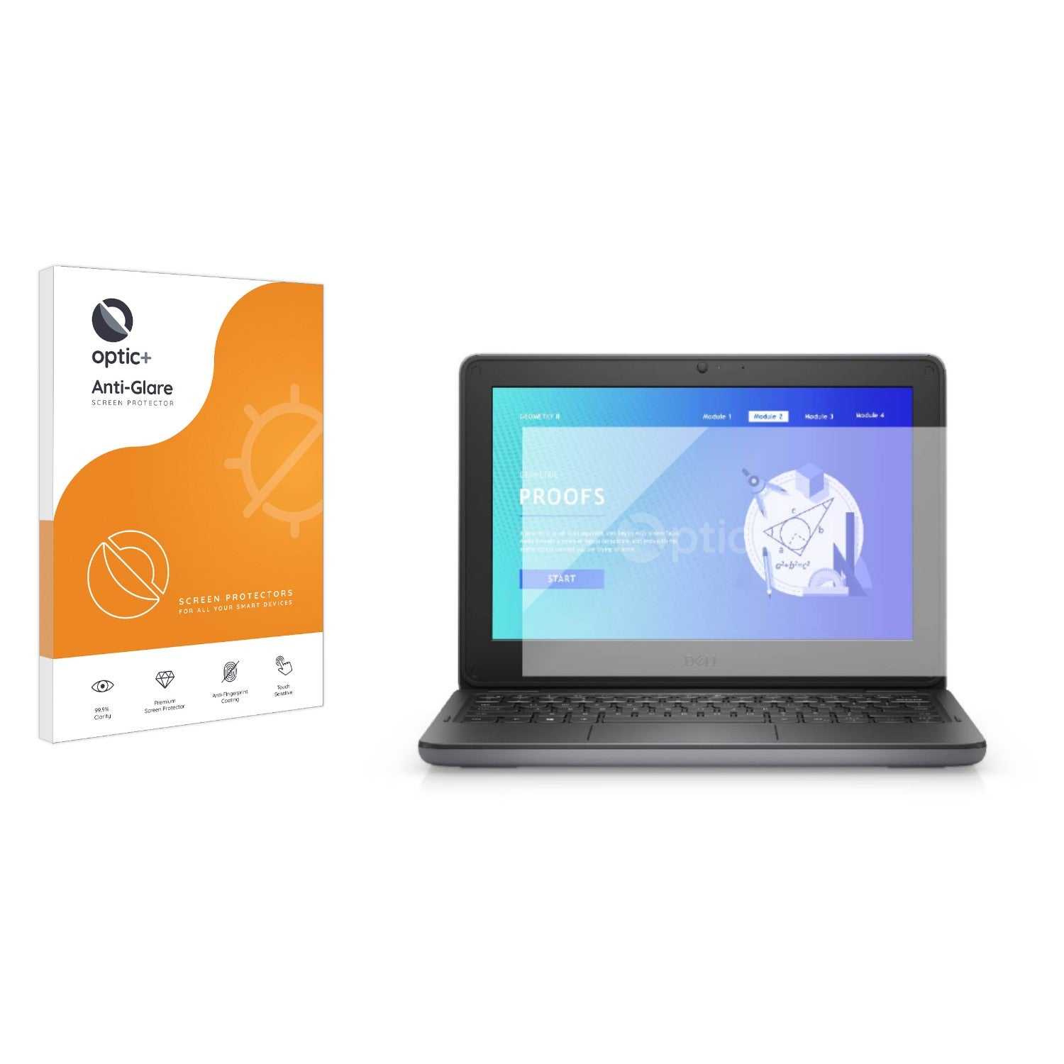 ScreenShield, Optic+ Anti-Glare Screen Protector for Dell Latitude 3140 2-in-1