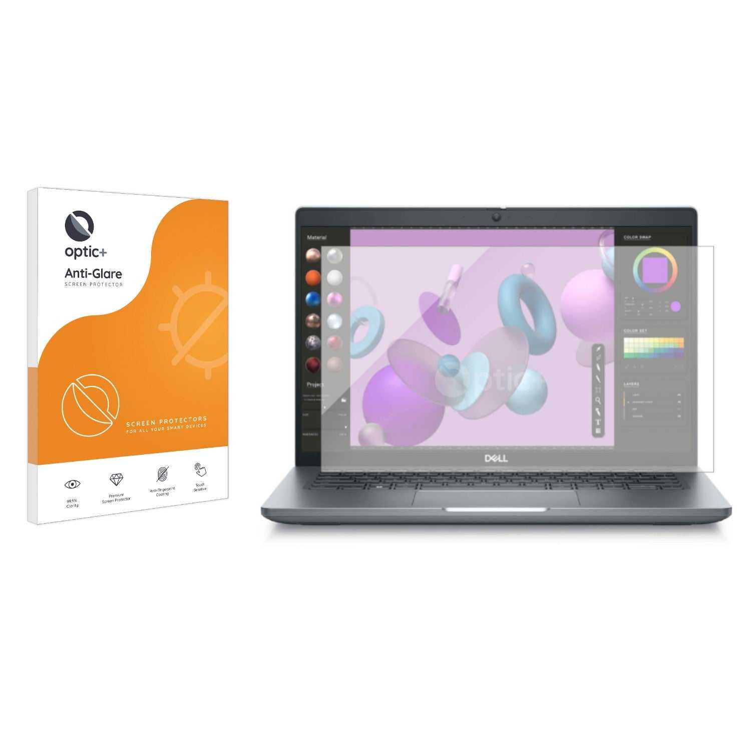 ScreenShield, Optic+ Anti-Glare Screen Protector for Dell Precision 3480