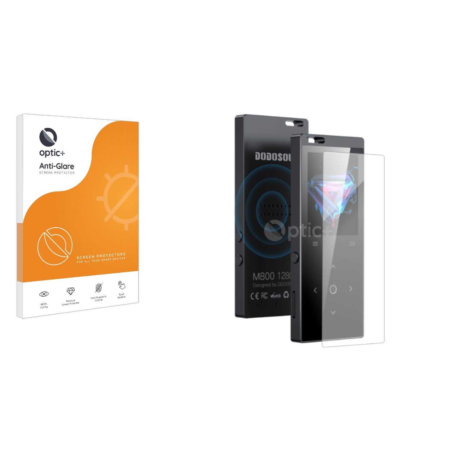 ScreenShield, Optic+ Anti-Glare Screen Protector for Dodosoul M800