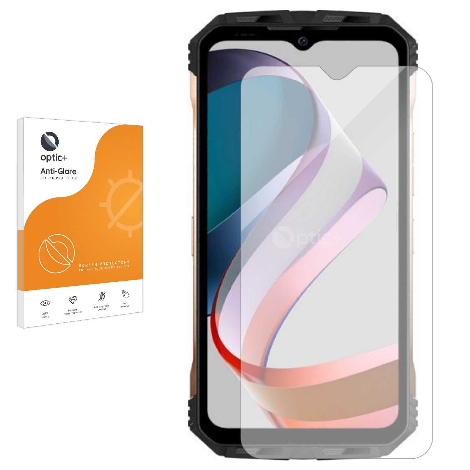 ScreenShield, Optic+ Anti-Glare Screen Protector for Doogee V30T