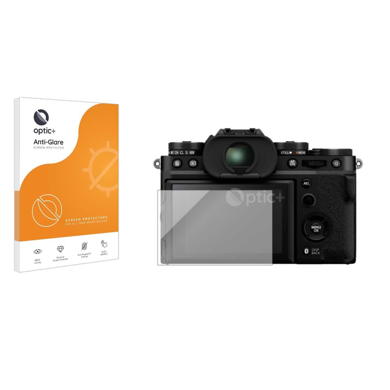 ScreenShield, Optic+ Anti-Glare Screen Protector for Fujifilm X-T5