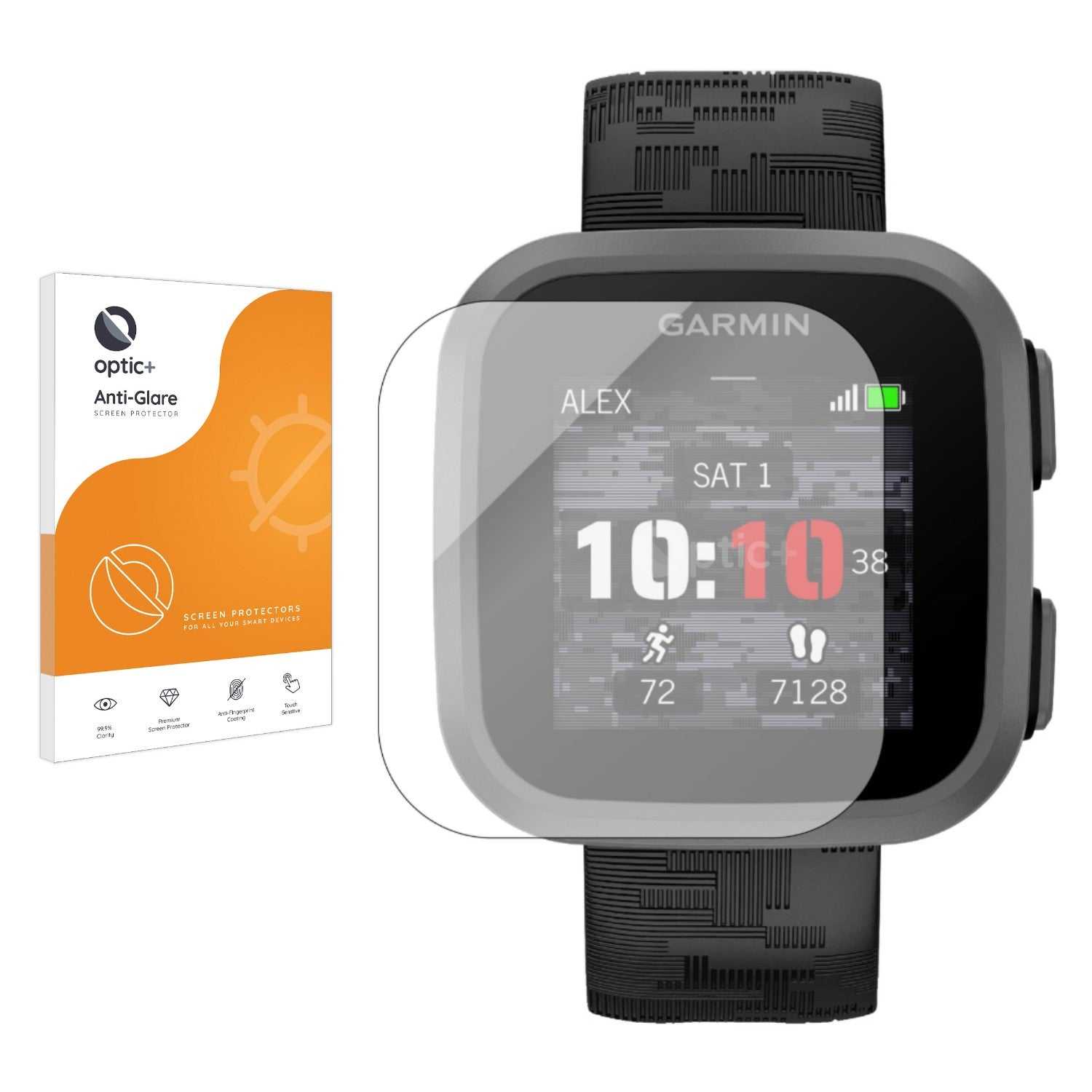 ScreenShield, Optic+ Anti-Glare Screen Protector for Garmin Bounce