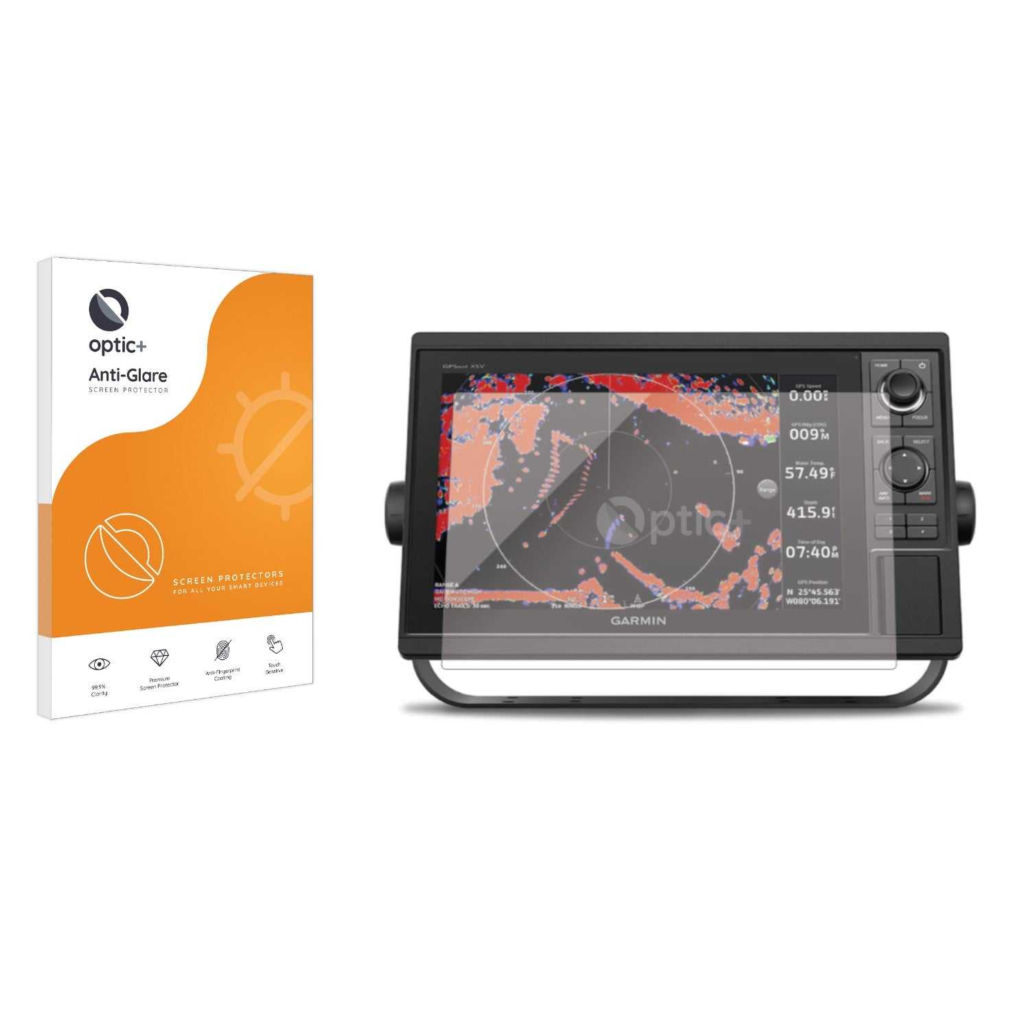 ScreenShield, Optic+ Anti-Glare Screen Protector for Garmin GPSMAP 1022xsv