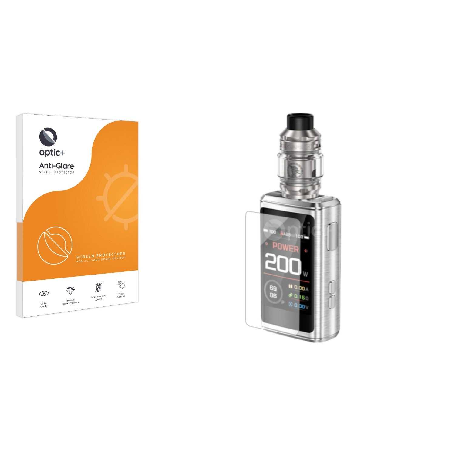 ScreenShield, Optic+ Anti-Glare Screen Protector for GeekVape Z200