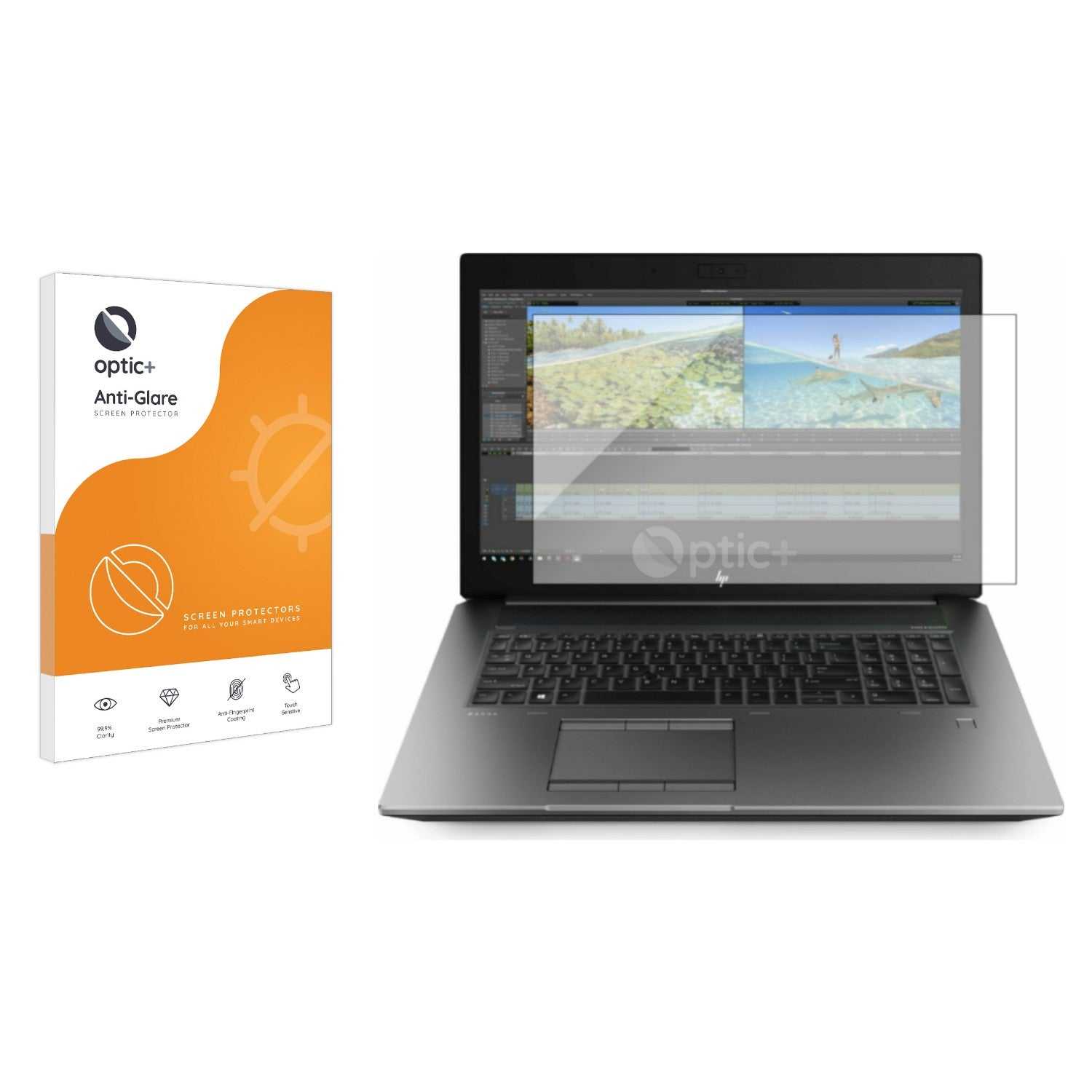 ScreenShield, Optic+ Anti-Glare Screen Protector for HP 17 G6