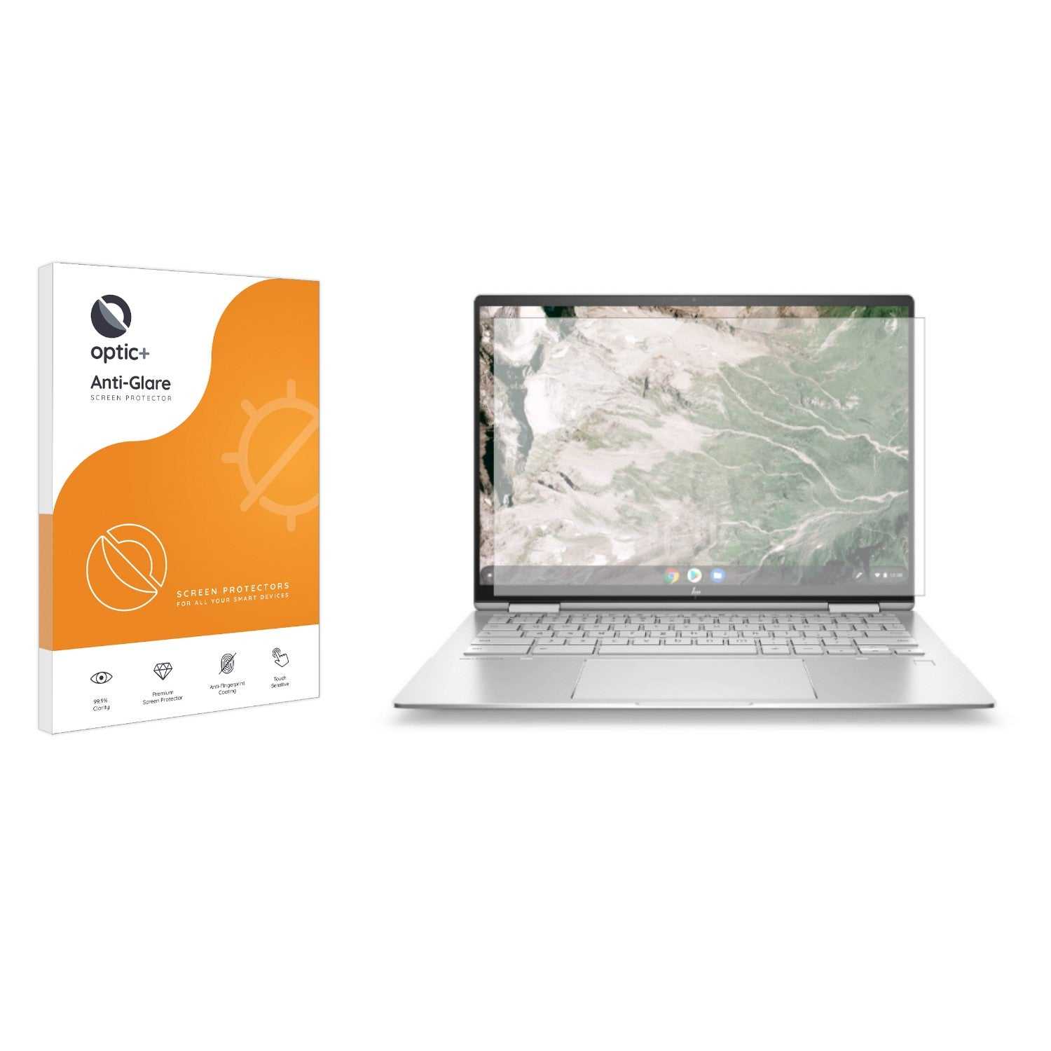 ScreenShield, Optic+ Anti-Glare Screen Protector for HP Elite C1030 Chromebook