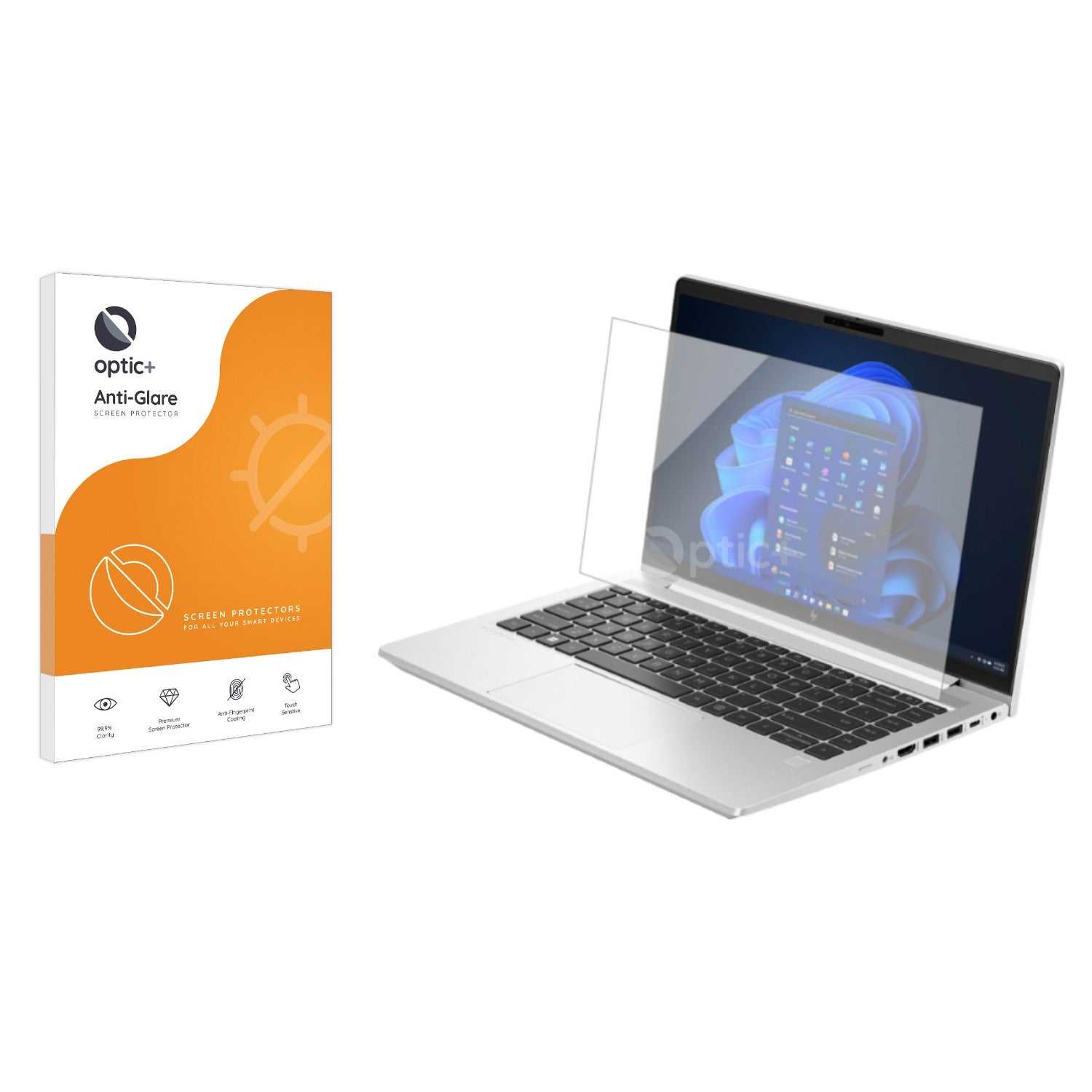 ScreenShield, Optic+ Anti-Glare Screen Protector for HP EliteBook 645 G10