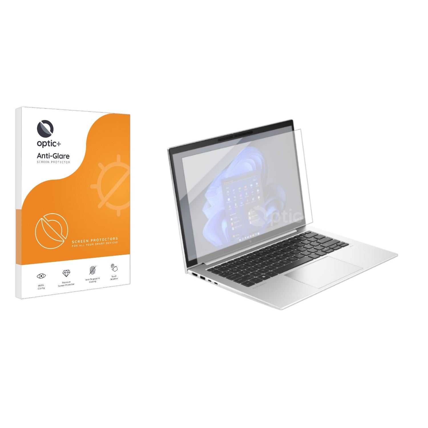 ScreenShield, Optic+ Anti-Glare Screen Protector for HP EliteBook 845 G10