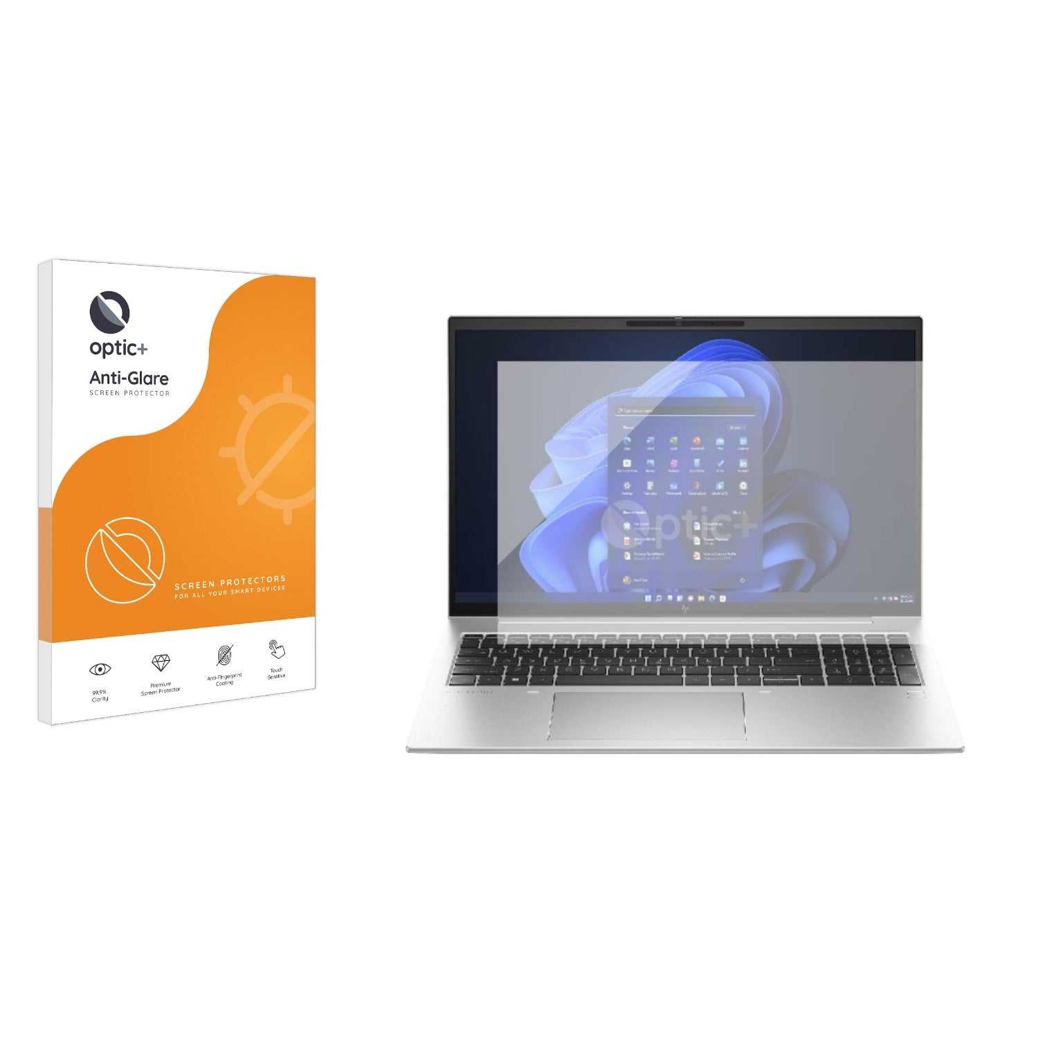 ScreenShield, Optic+ Anti-Glare Screen Protector for HP EliteBook 860 G10