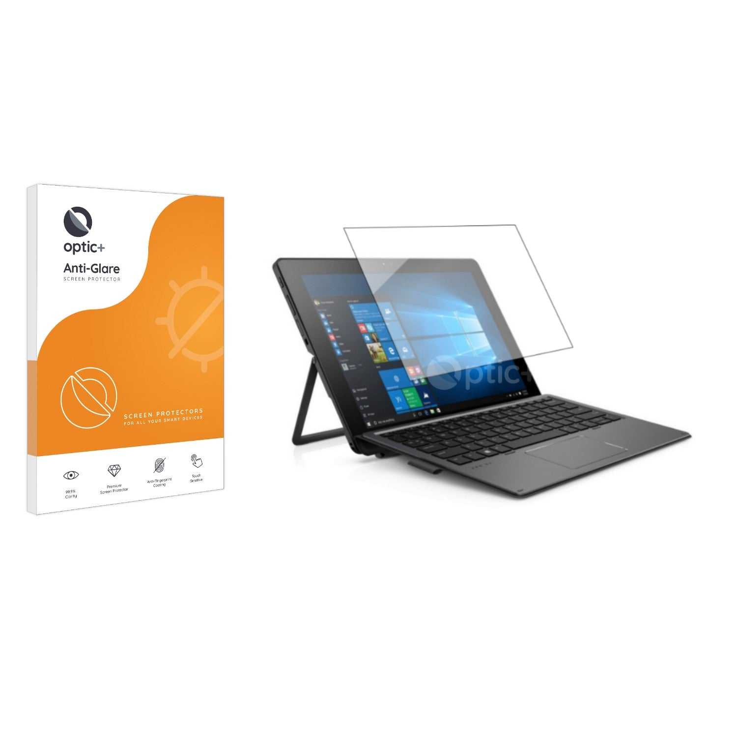 ScreenShield, Optic+ Anti-Glare Screen Protector for HP Pro x2 612 G2