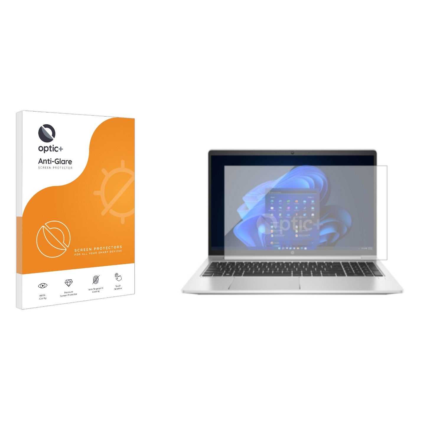 ScreenShield, Optic+ Anti-Glare Screen Protector for HP ProBook 450 G9