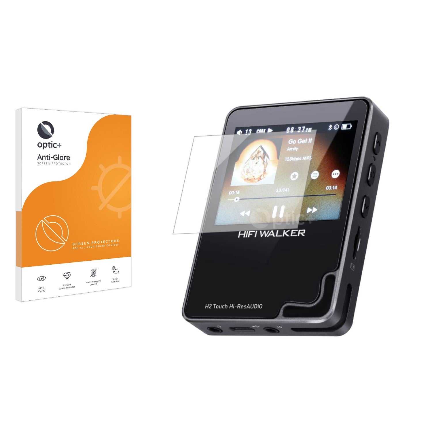 ScreenShield, Optic+ Anti-Glare Screen Protector for HifiWalker H2 touch