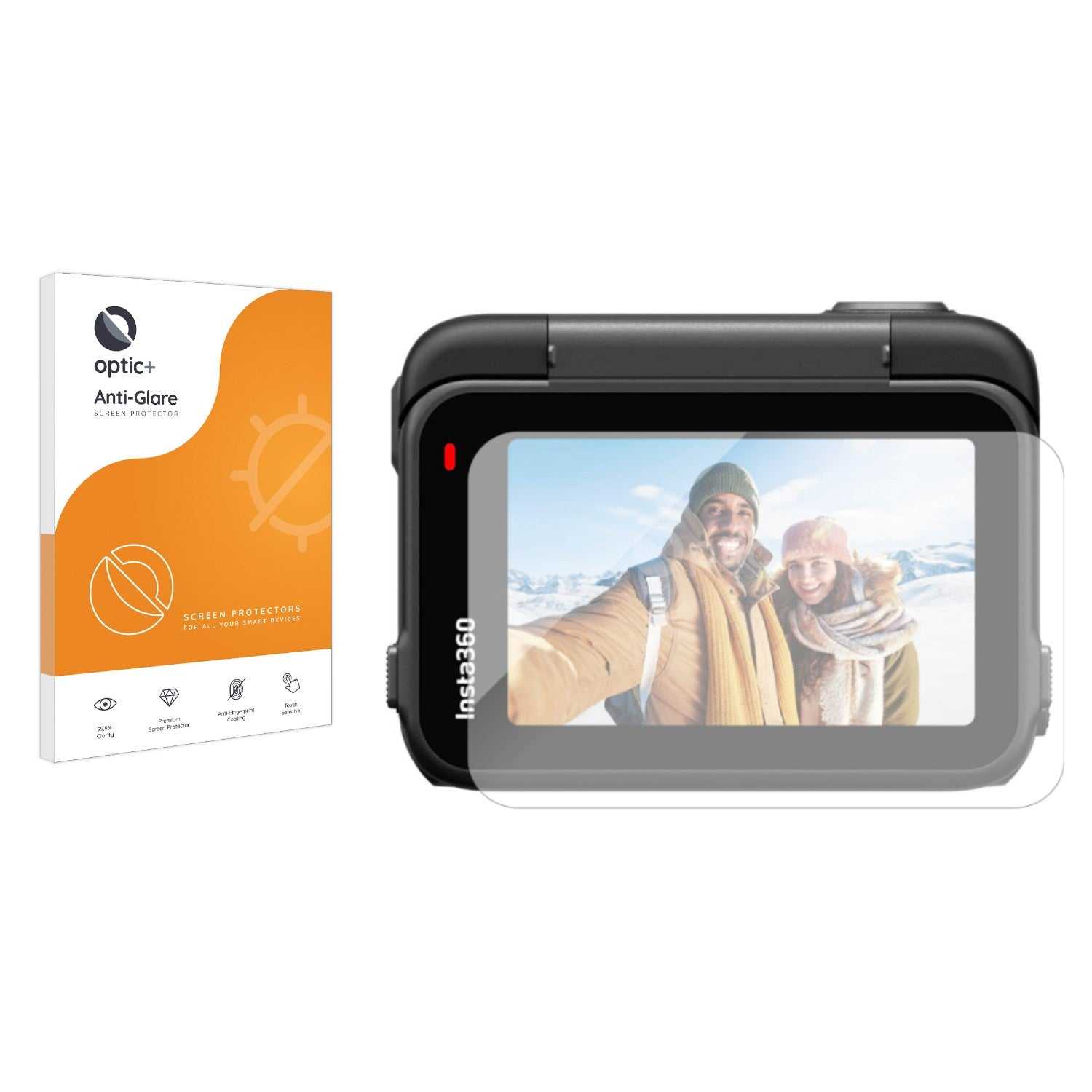 ScreenShield, Optic+ Anti-Glare Screen Protector for Insta360 Ace Pro