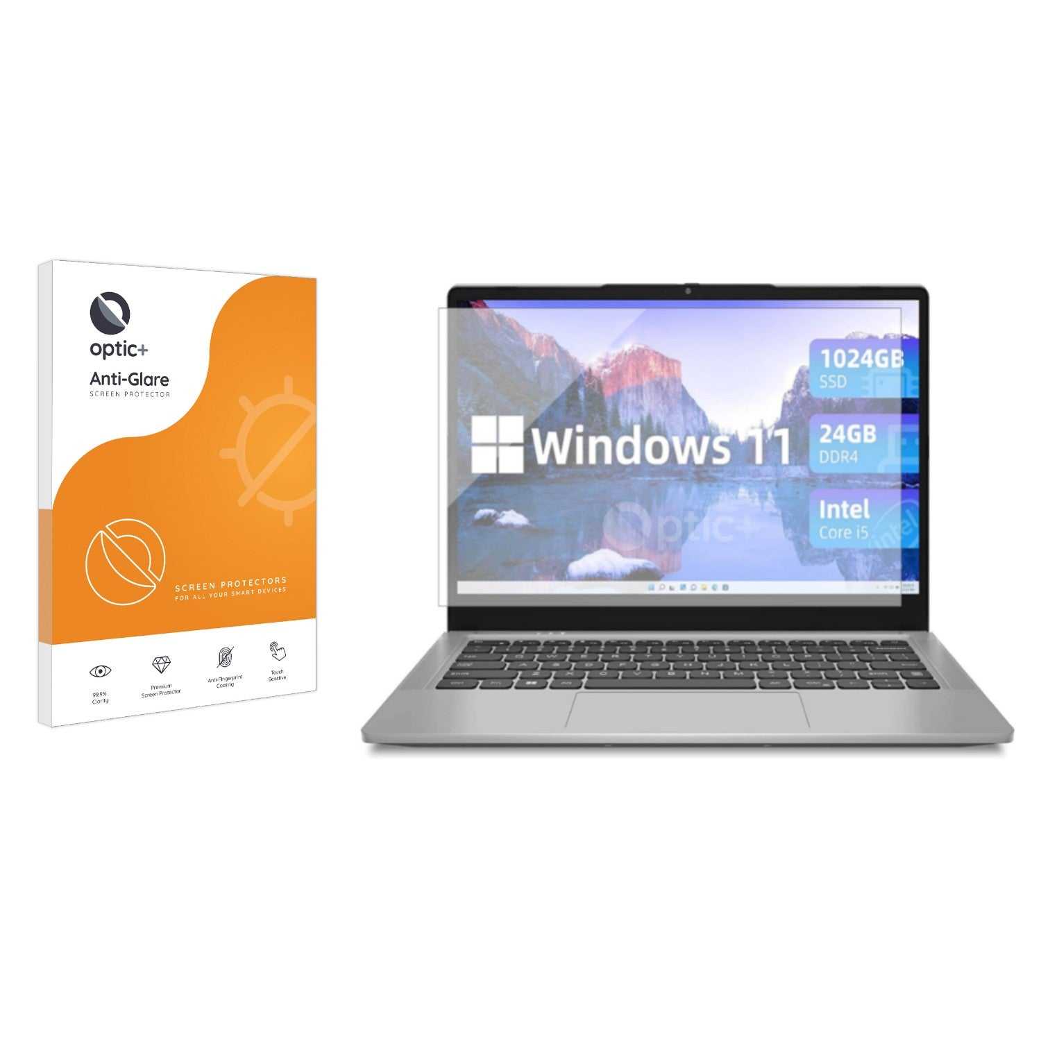 ScreenShield, Optic+ Anti-Glare Screen Protector for Jumper EZbook X7