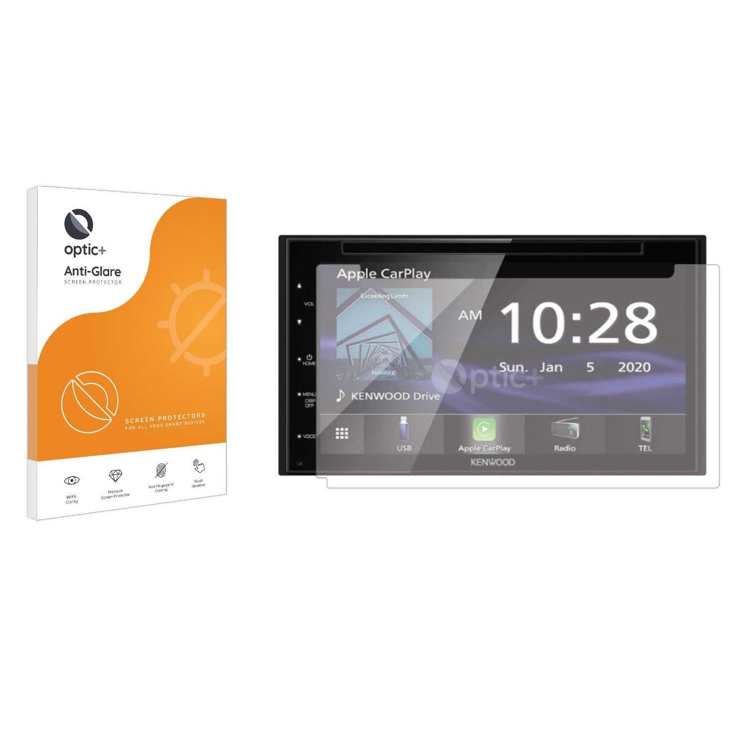 ScreenShield, Optic+ Anti-Glare Screen Protector for Kenwood DDX57S