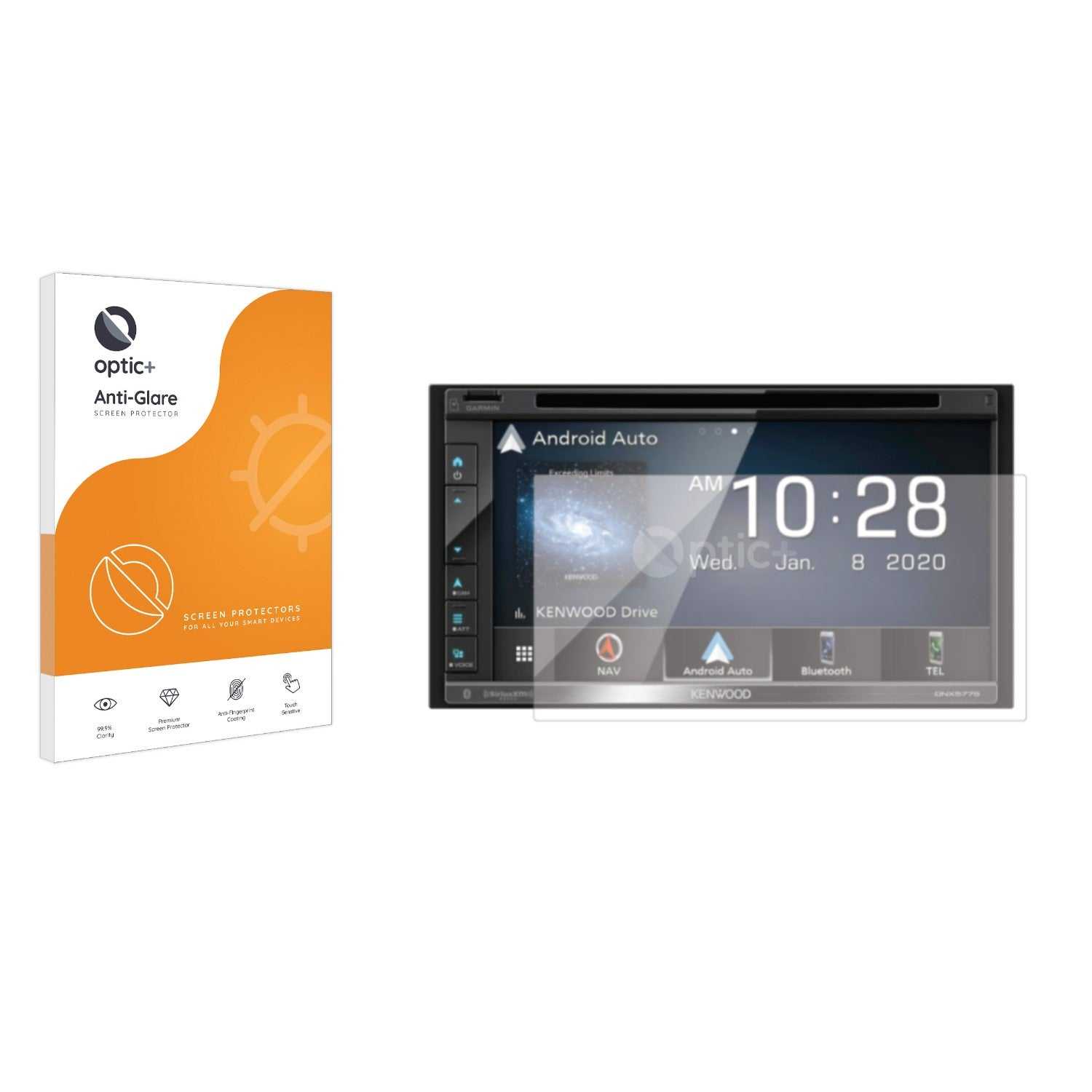 ScreenShield, Optic+ Anti-Glare Screen Protector for Kenwood DNX577S