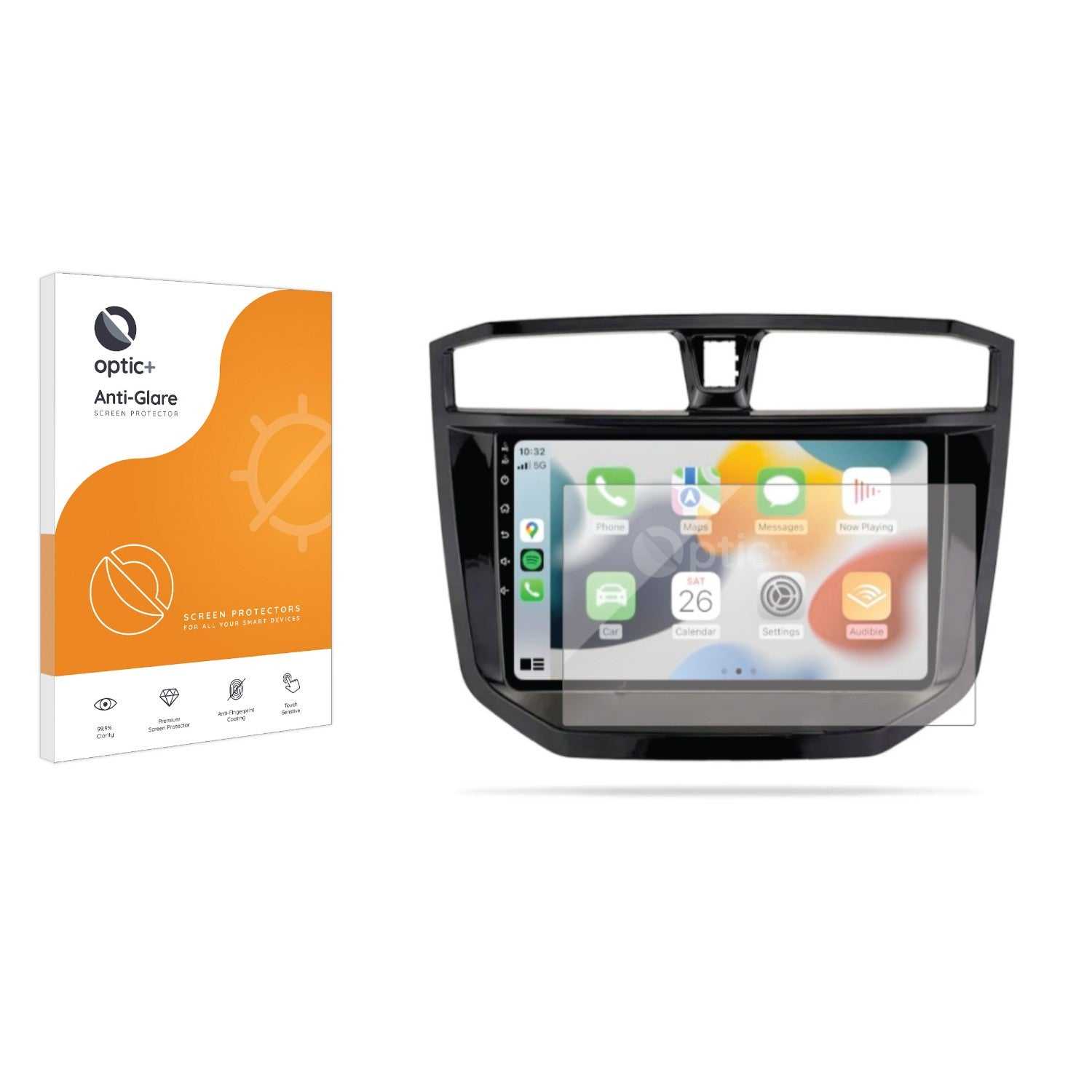 ScreenShield, Optic+ Anti-Glare Screen Protector for LDV T60 T60e Infotainment System