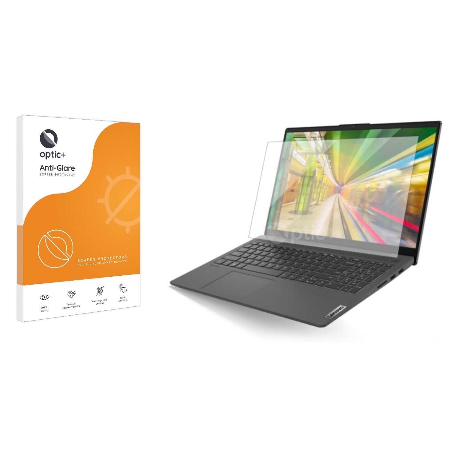 ScreenShield, Optic+ Anti-Glare Screen Protector for Lenovo IdeaPad 5 Gen 7 15