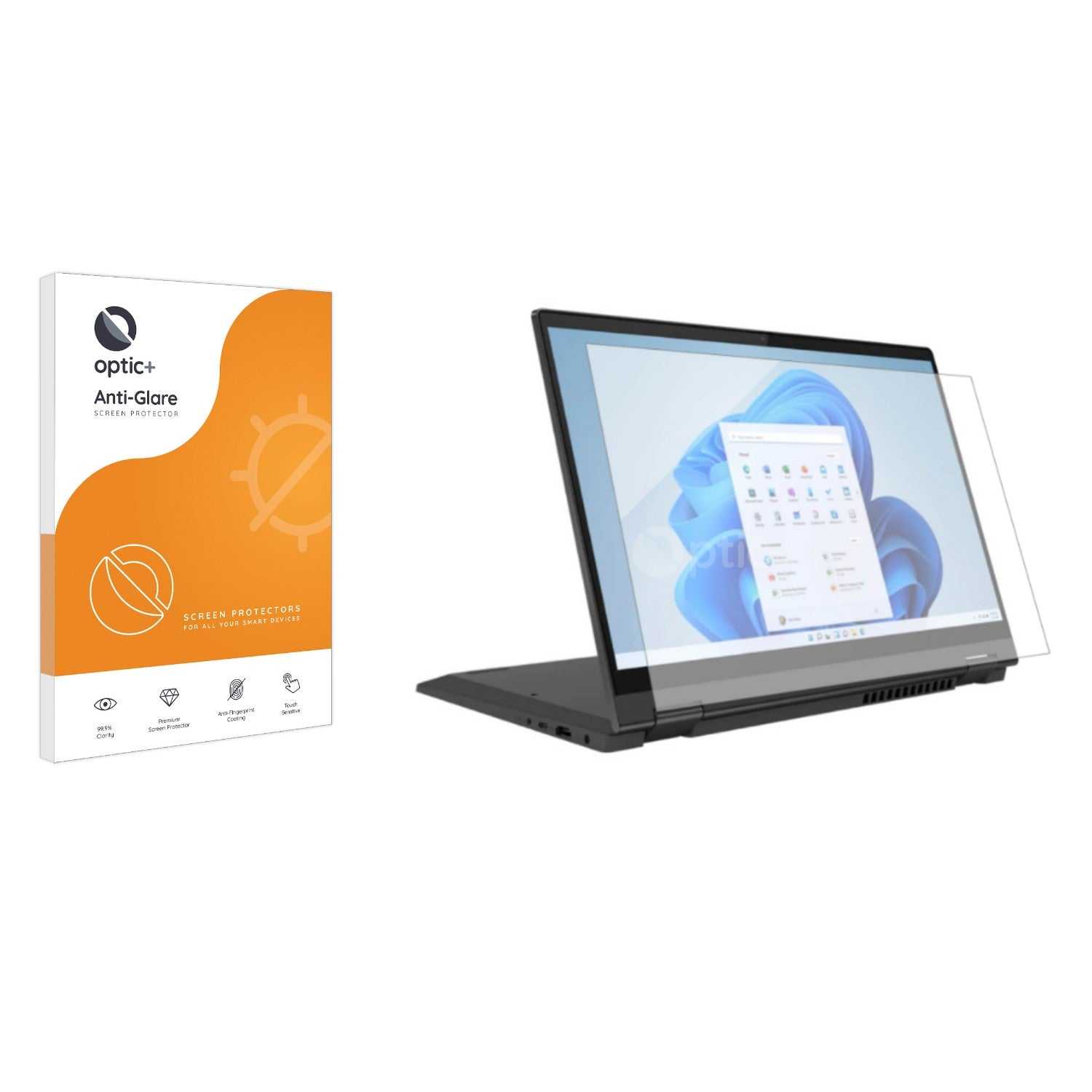 ScreenShield, Optic+ Anti-Glare Screen Protector for Lenovo IdeaPad Flex 5 14 8th Gen