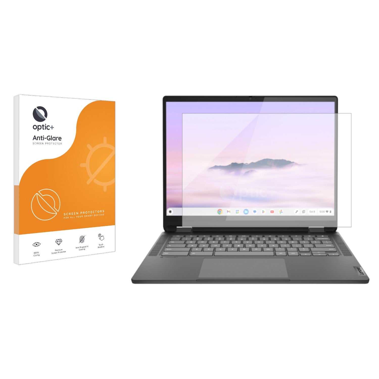 ScreenShield, Optic+ Anti-Glare Screen Protector for Lenovo IdeaPad Flex 5i Chromebook 14 Gen 7