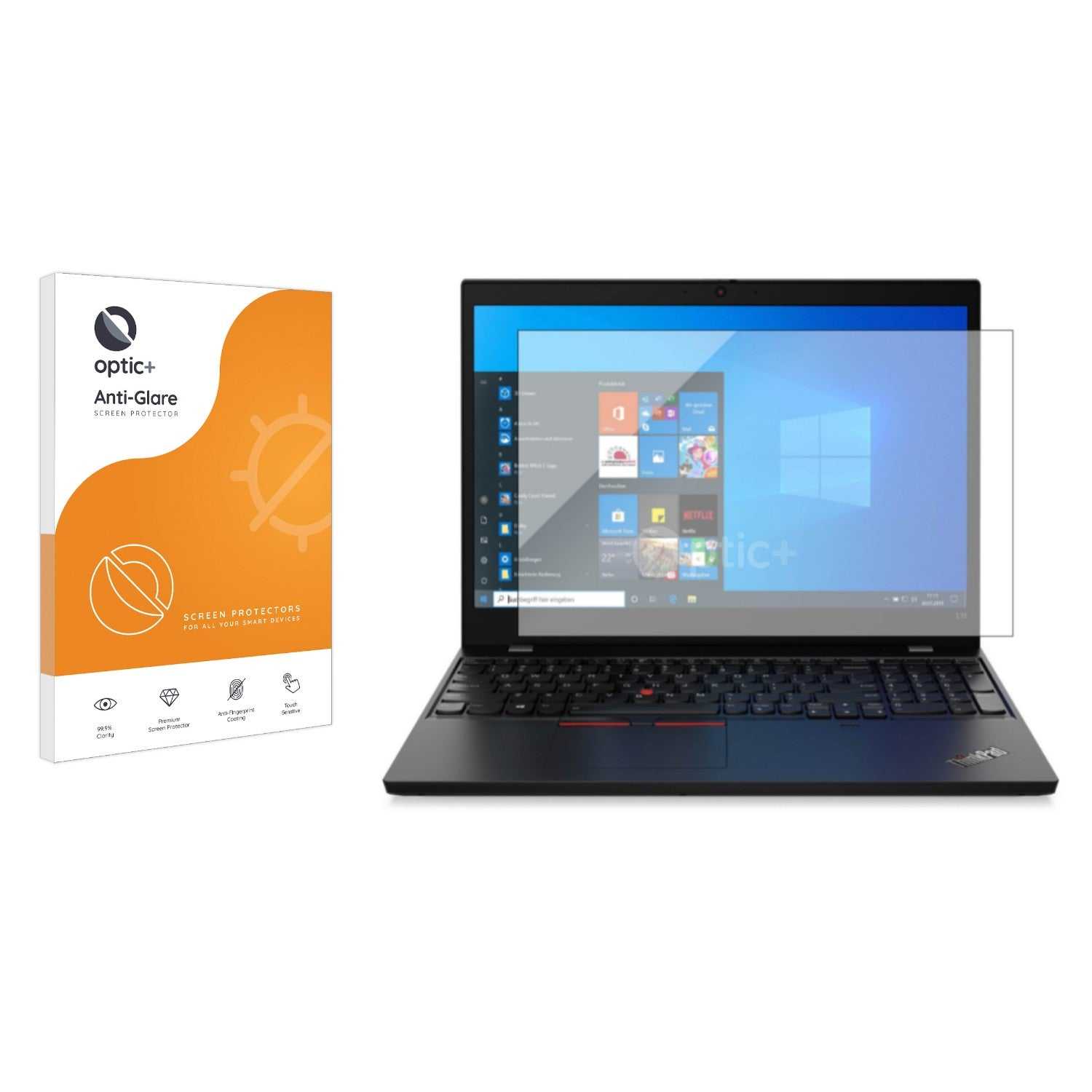 ScreenShield, Optic+ Anti-Glare Screen Protector for Lenovo L15 (15.6")