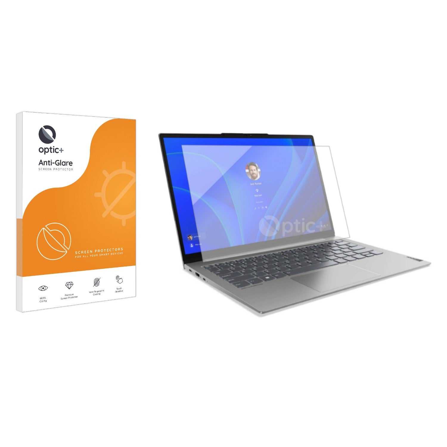 ScreenShield, Optic+ Anti-Glare Screen Protector for Lenovo ThinkBook 13s Gen 4